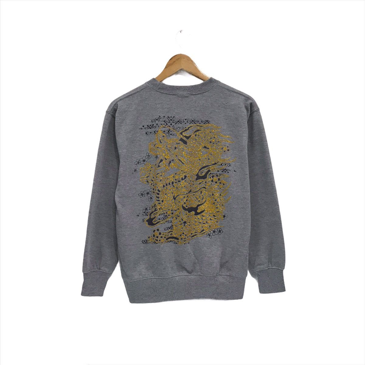 Japanese Brand Vintage Sukajan CrewNeck Sweatshirt Big Logo Sukajan Dragon Size US M / EU 48-50 / 2 - 3 Thumbnail