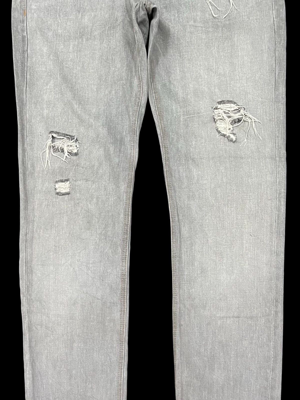 Dolce & Gabbana VTG DISTRESSED DENIM DOLCE & GABBANA WITH LEATHER TAG Size US 33 - 8 Thumbnail