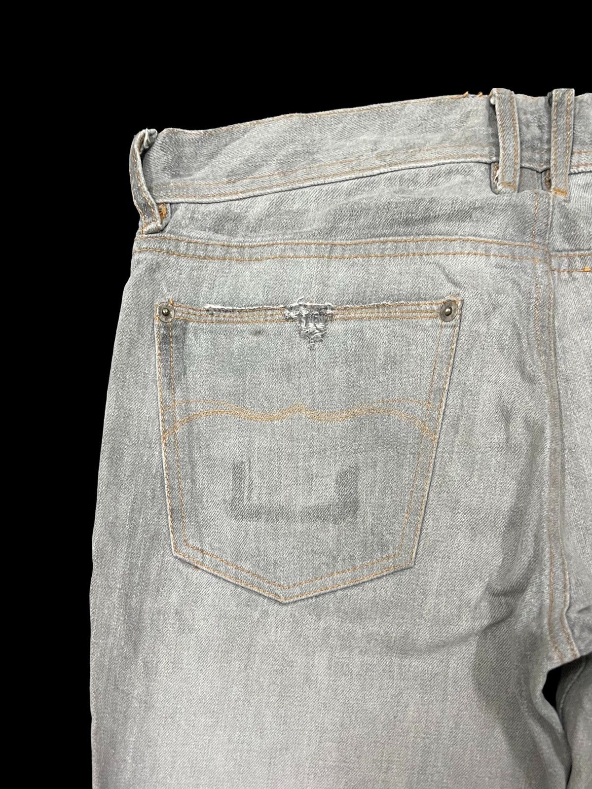 Dolce & Gabbana VTG DISTRESSED DENIM DOLCE & GABBANA WITH LEATHER TAG Size US 33 - 13 Thumbnail