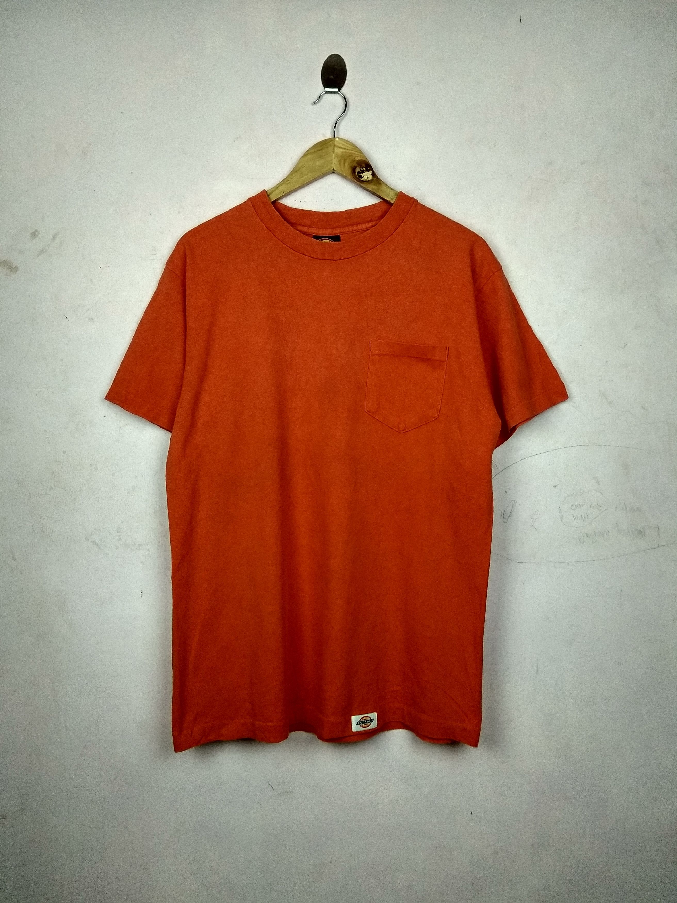 Vintage Dickies Plain Tshirt single pocket