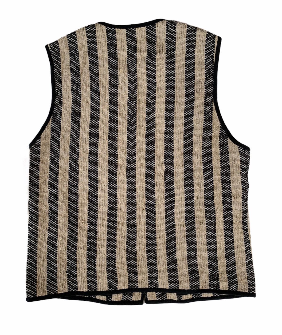 Issey Miyake 🇯🇵 RARE ‼️ Issey Miyake Men Woven Stitching Tank Top Size US M / EU 48-50 / 2 - 3 Thumbnail