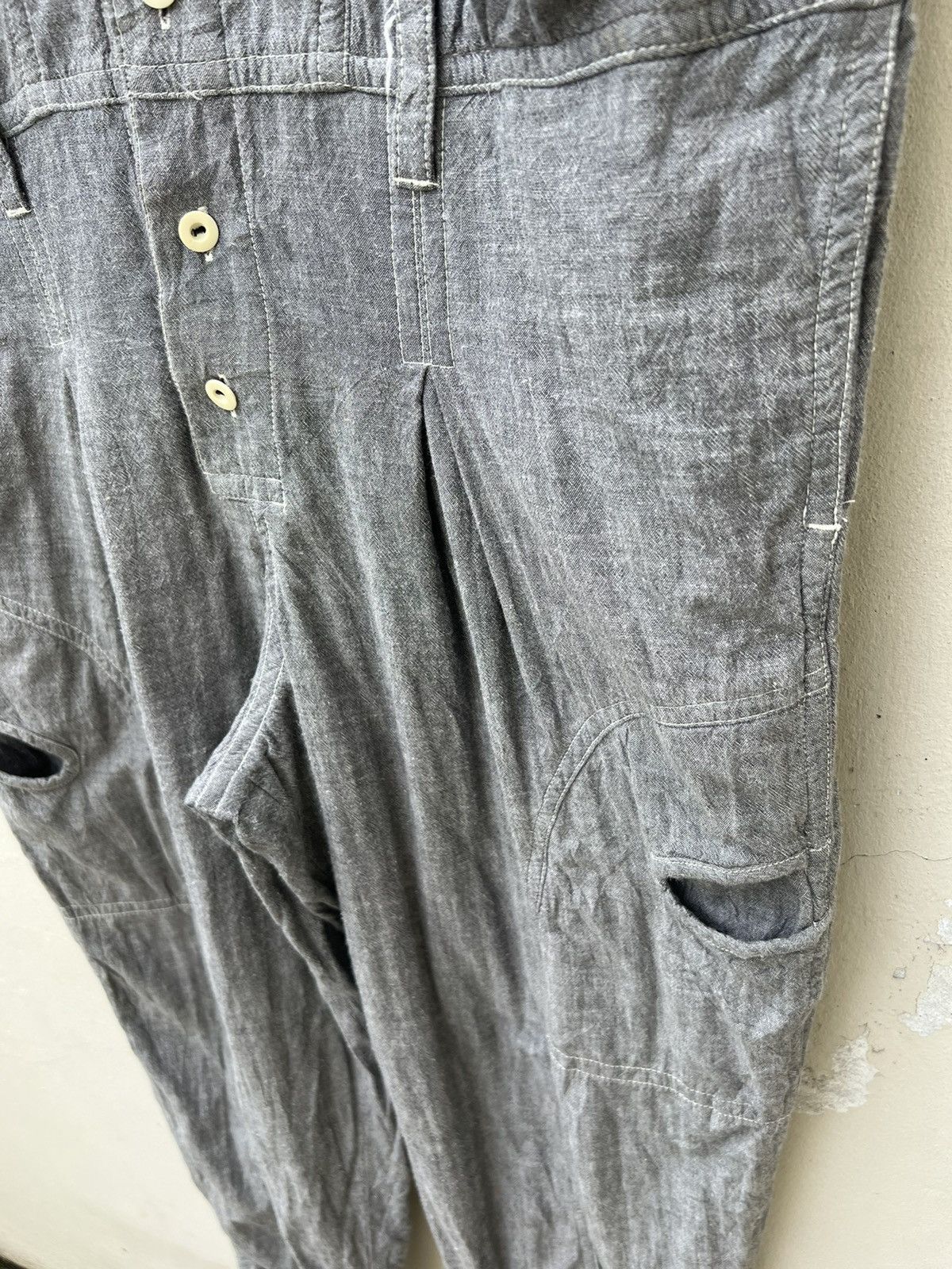 Issey Miyake Archive 80s Issey Miyake Baggy Tactical Jumpsuit Coverall Size US 34 / EU 50 - 15 Thumbnail