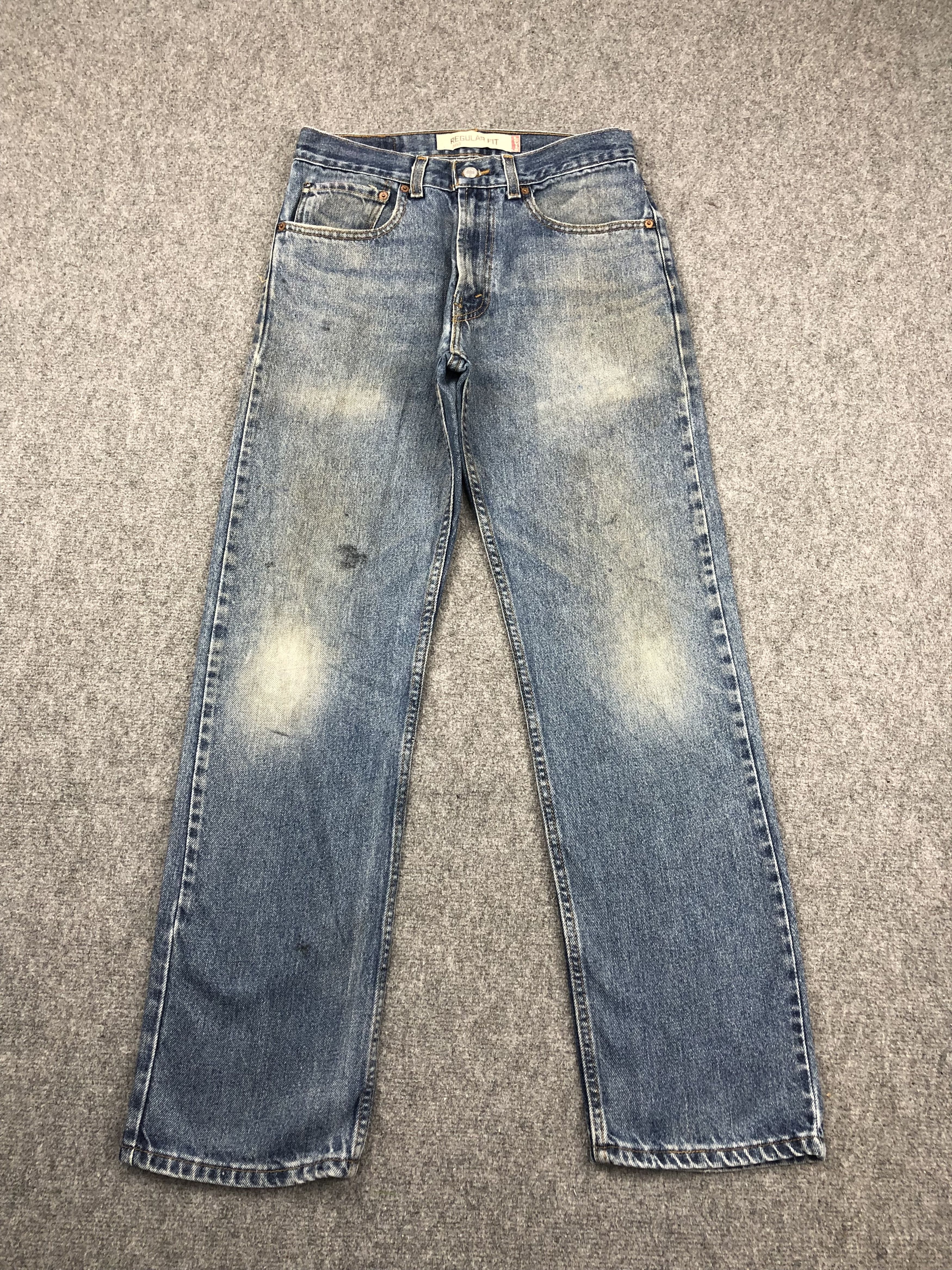 Levi's Vintage Levis 505 Blue Faded Denim DP1461 Size US 31 - 1 Thumbnail