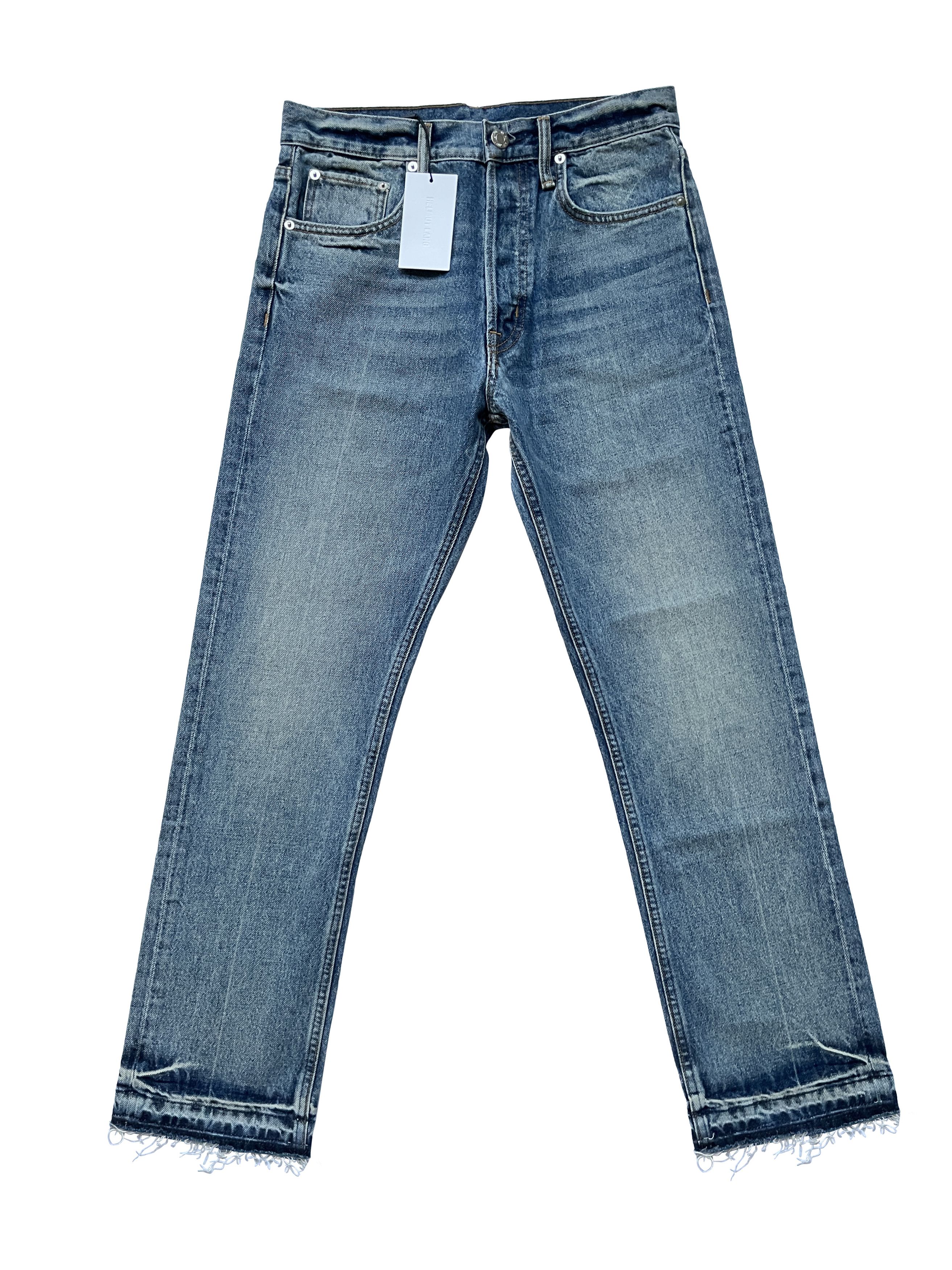 Helmut Lang ⚡️QUICK SALE⚡️Helmut Lang Crop Straight Blue Jeans Size US 29 - 1 Thumbnail