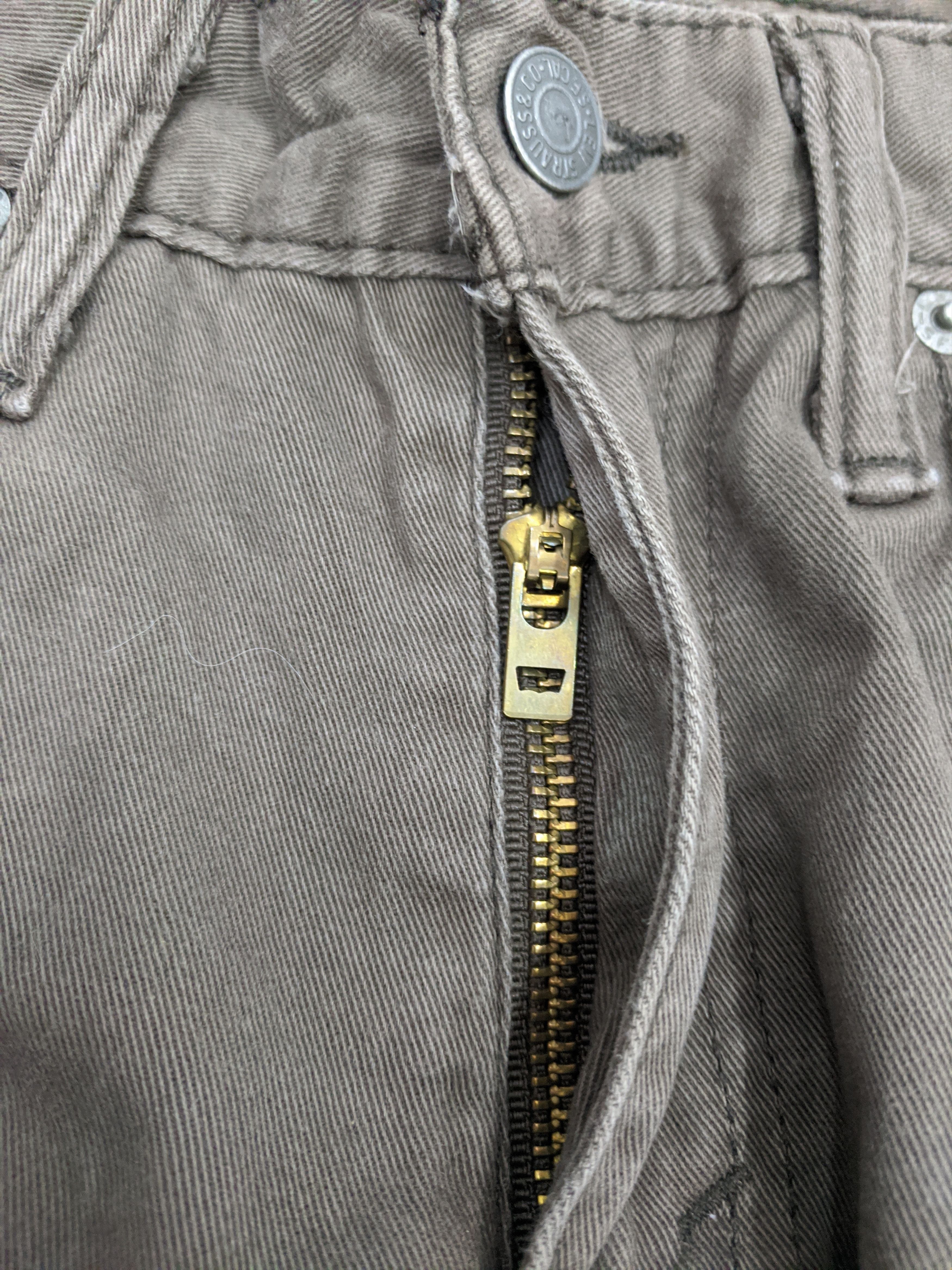 Levi's Vintage Levis 514 Jeans Brown DP0854 Size US 31 - 11 Thumbnail