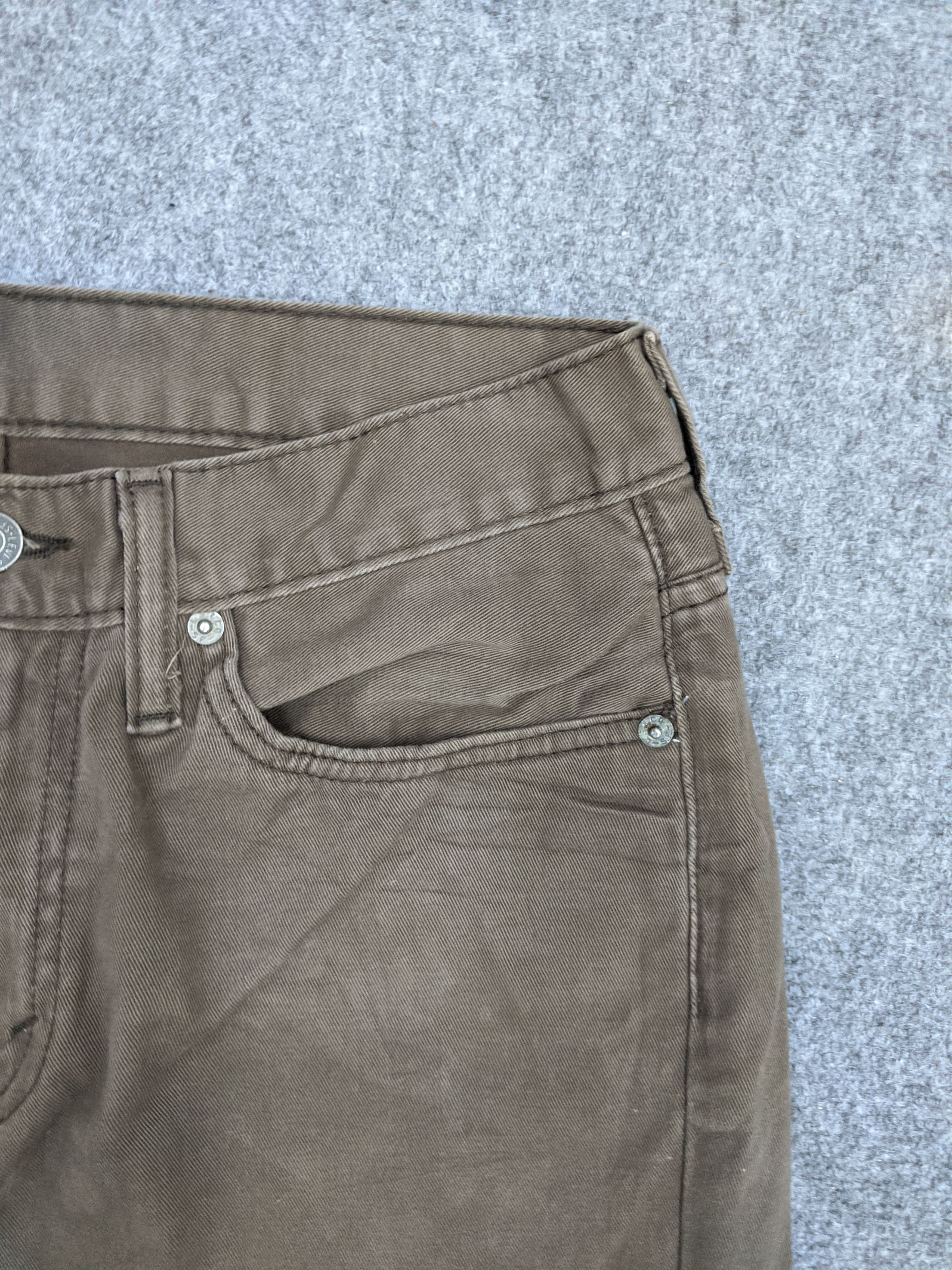 Levi's Vintage Levis 514 Jeans Brown DP0854 Size US 31 - 8 Thumbnail