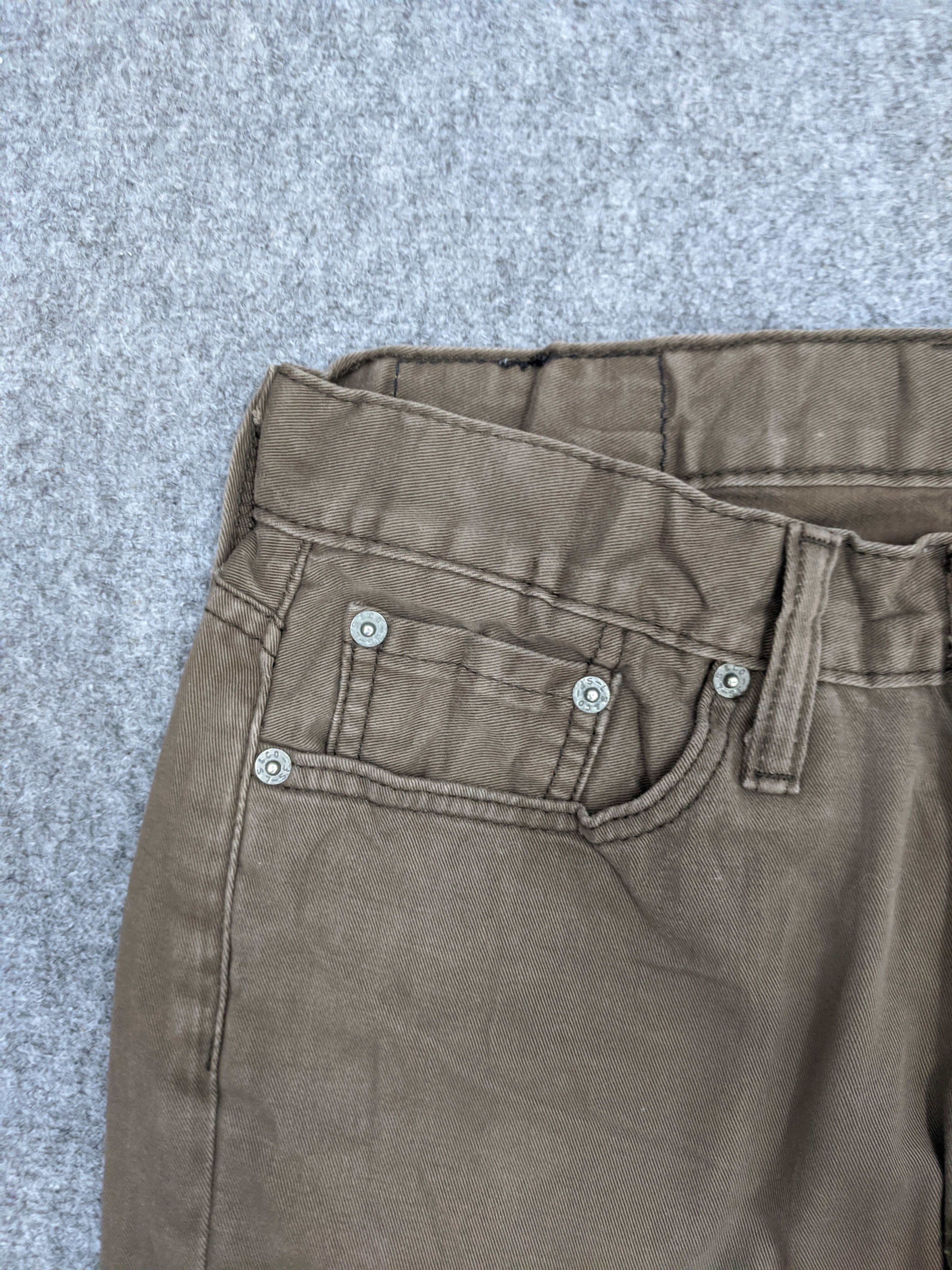 Levi's Vintage Levis 514 Jeans Brown DP0854 Size US 31 - 9 Thumbnail