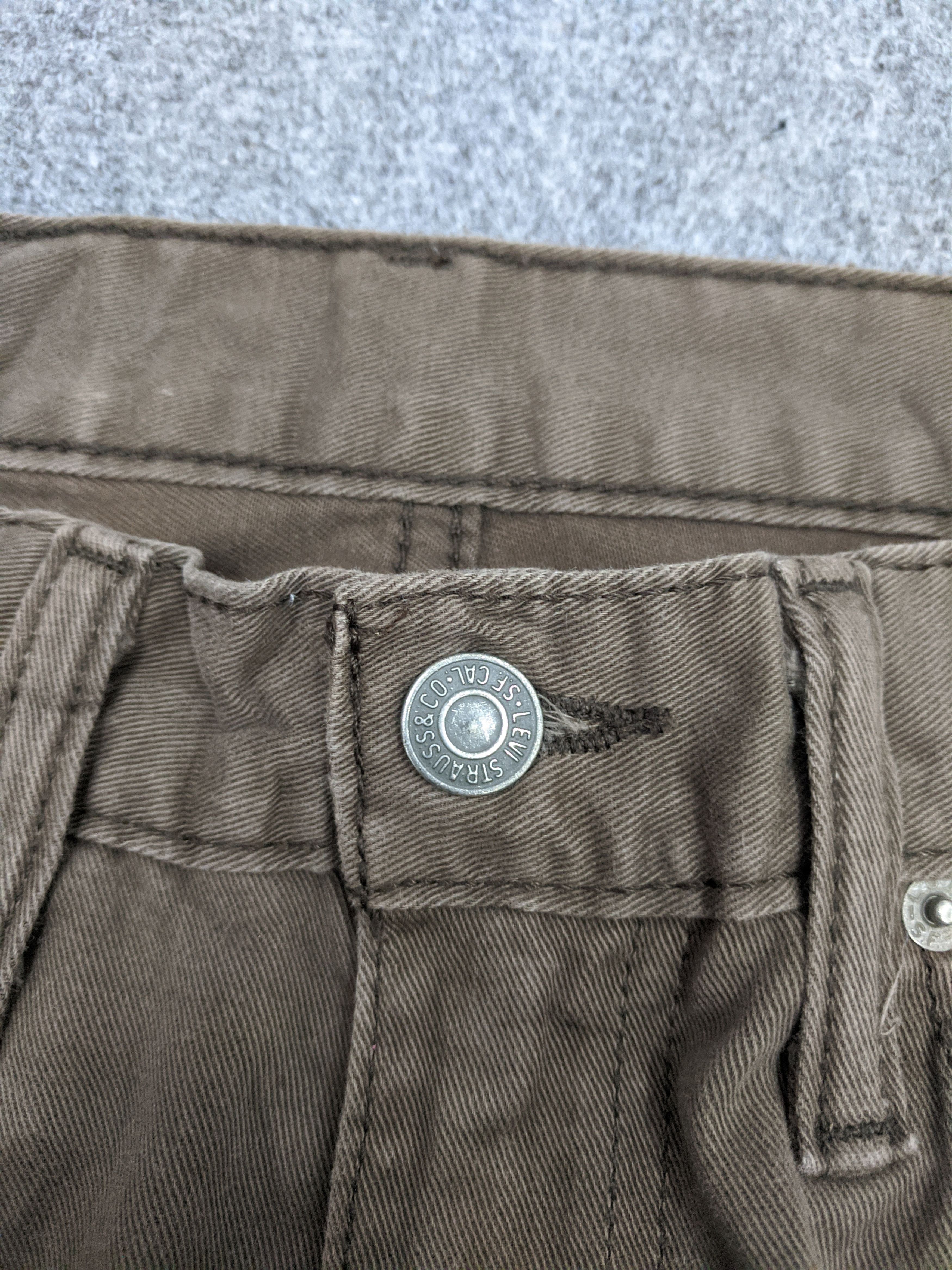 Levi's Vintage Levis 514 Jeans Brown DP0854 Size US 31 - 10 Thumbnail