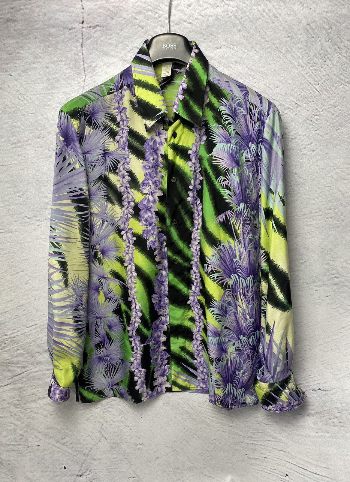 Versace Vintage Vintage Gianni Versace Silk Shirt Grailed