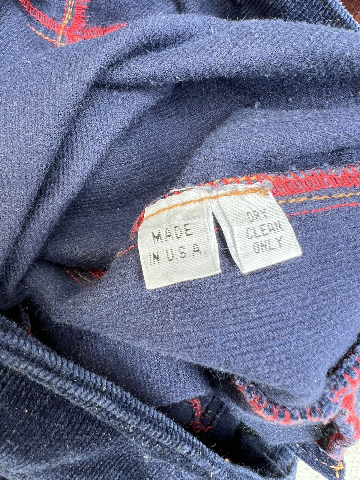 A&G Rock Vintage 80s 90s A&G Amal Guessous Jeans Corduroy Flare Jeans Size US 33 - 22 Thumbnail