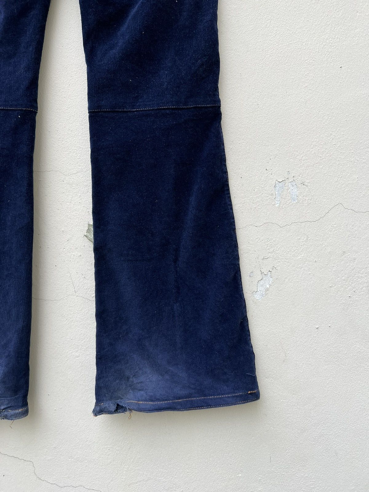 A&G Rock Vintage 80s 90s A&G Amal Guessous Jeans Corduroy Flare Jeans Size US 33 - 20 Thumbnail