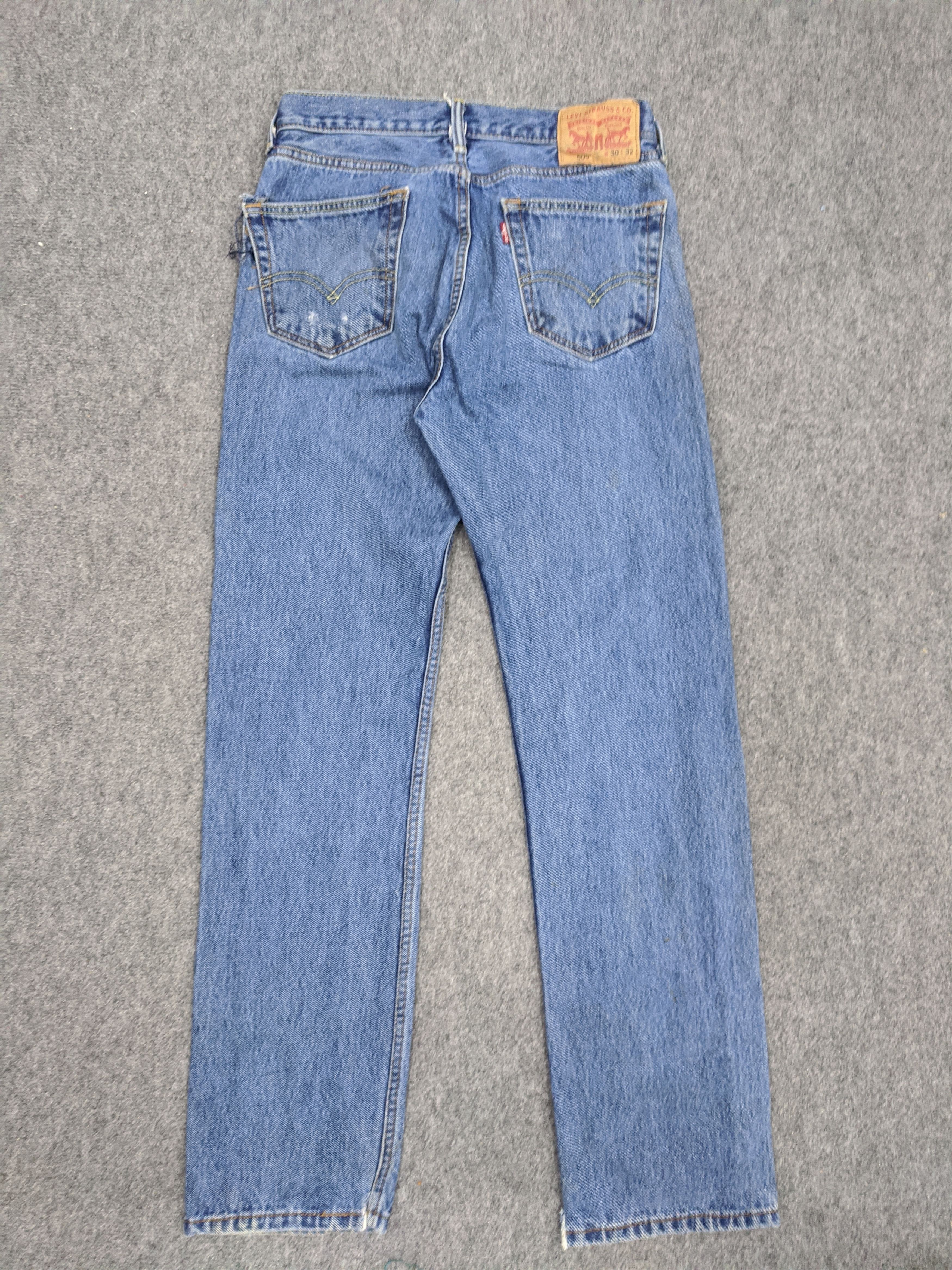 Levi's Vintage Levis 505 Light Wash Jeans DP0720 Size US 31 - 3 Thumbnail