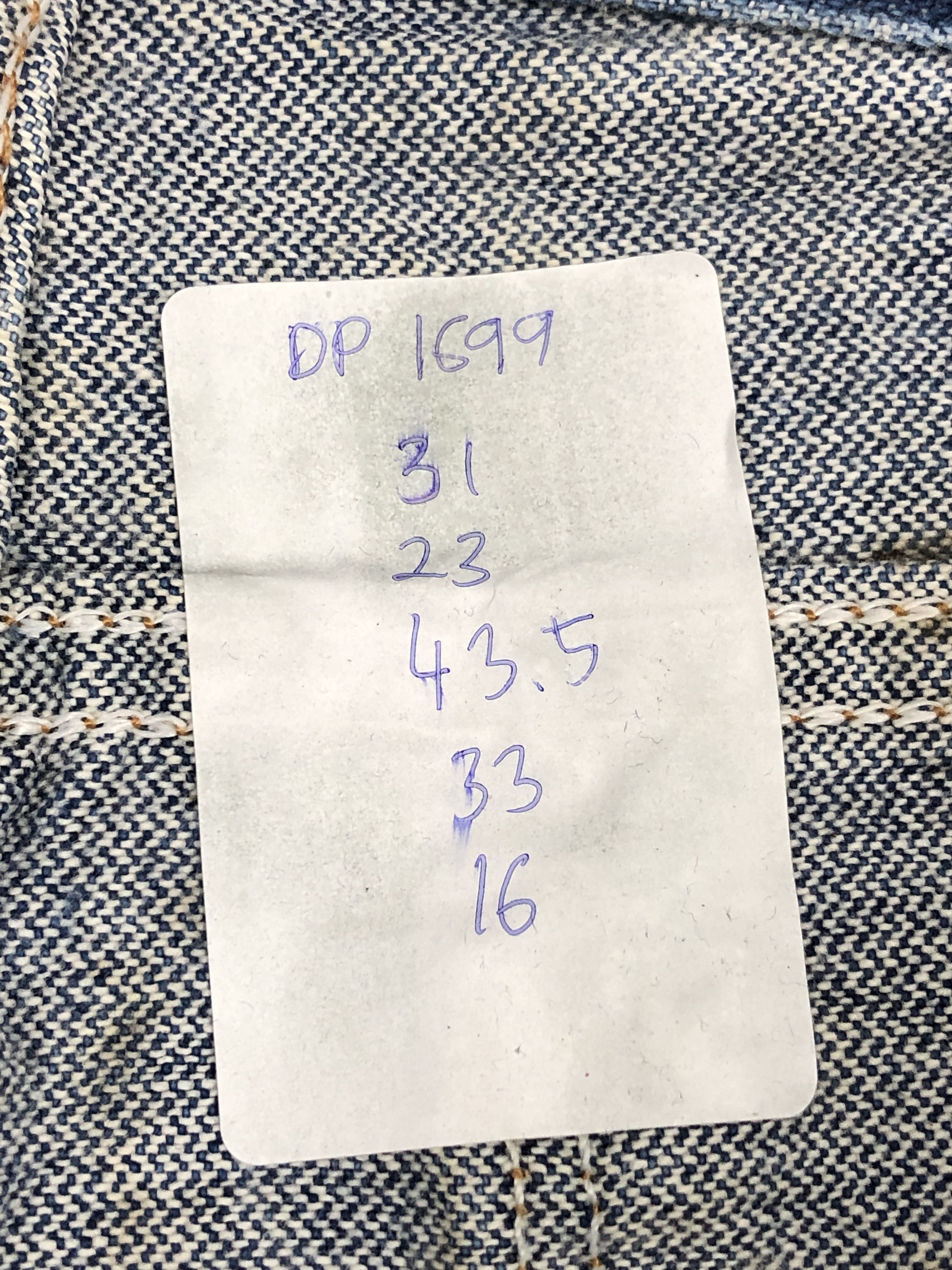 Vintage Vintage Wrangler Faded Blue Jeans DP1699 Size US 31 - 11 Thumbnail