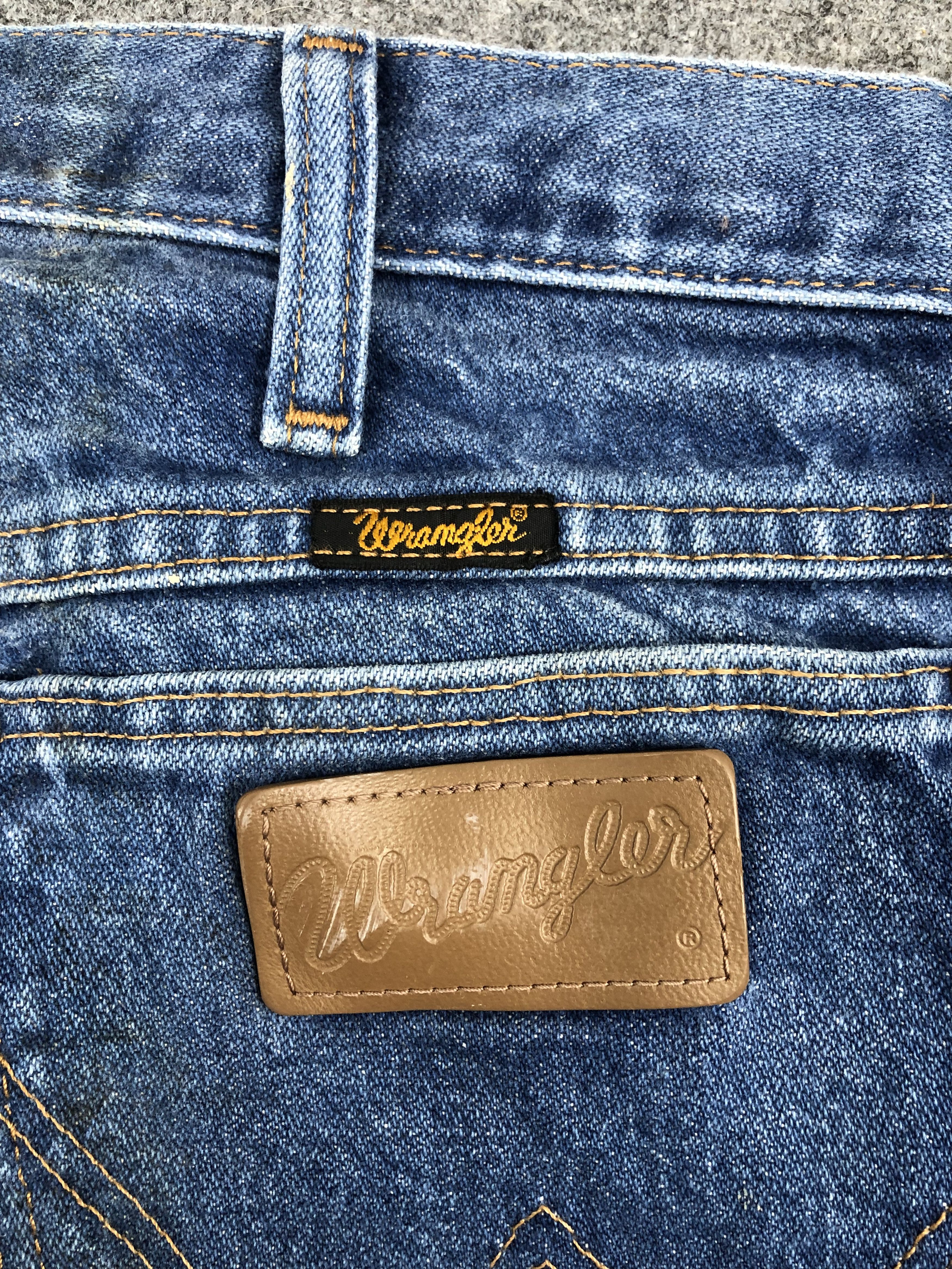 Vintage Vintage Wrangler Faded Blue Jeans DP1699 Size US 31 - 5 Thumbnail