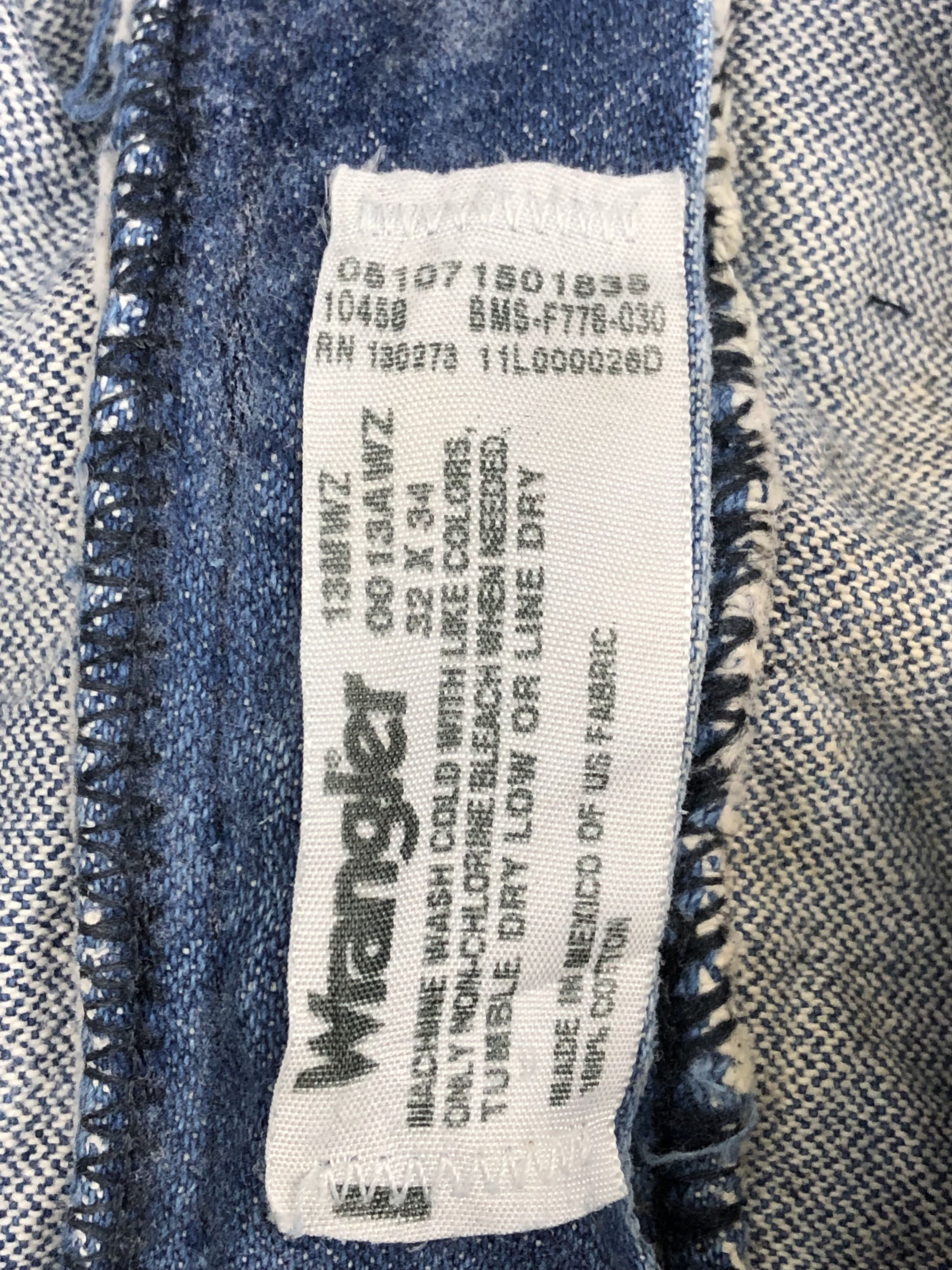 Vintage Vintage Wrangler Faded Blue Jeans DP1699 Size US 31 - 6 Thumbnail