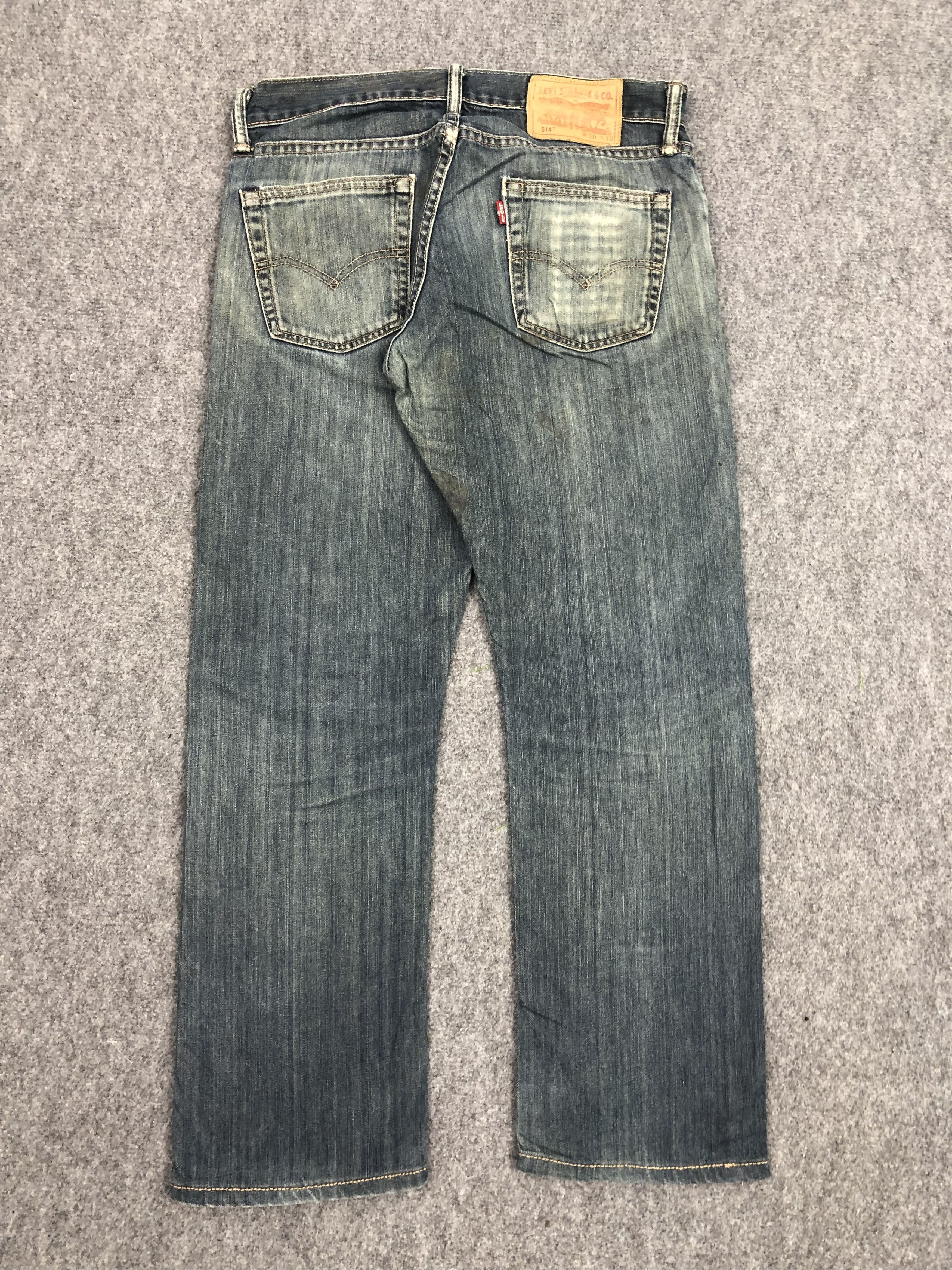 Levi's Vintage Levis 514 Blue Denim DP0317 Size US 32 / EU 48 - 2 Thumbnail