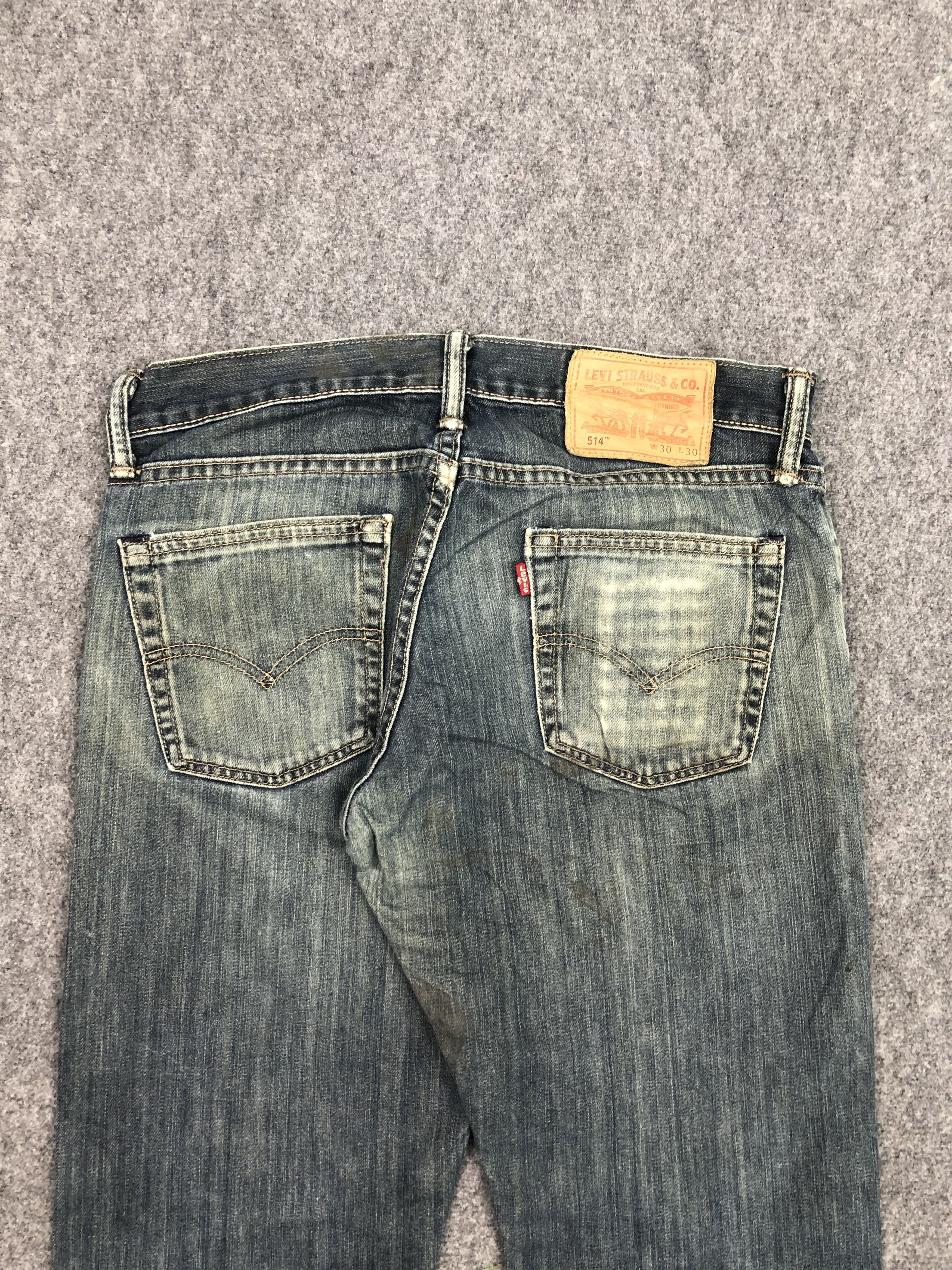 Levi's Vintage Levis 514 Blue Denim DP0317 Size US 32 / EU 48 - 4 Thumbnail