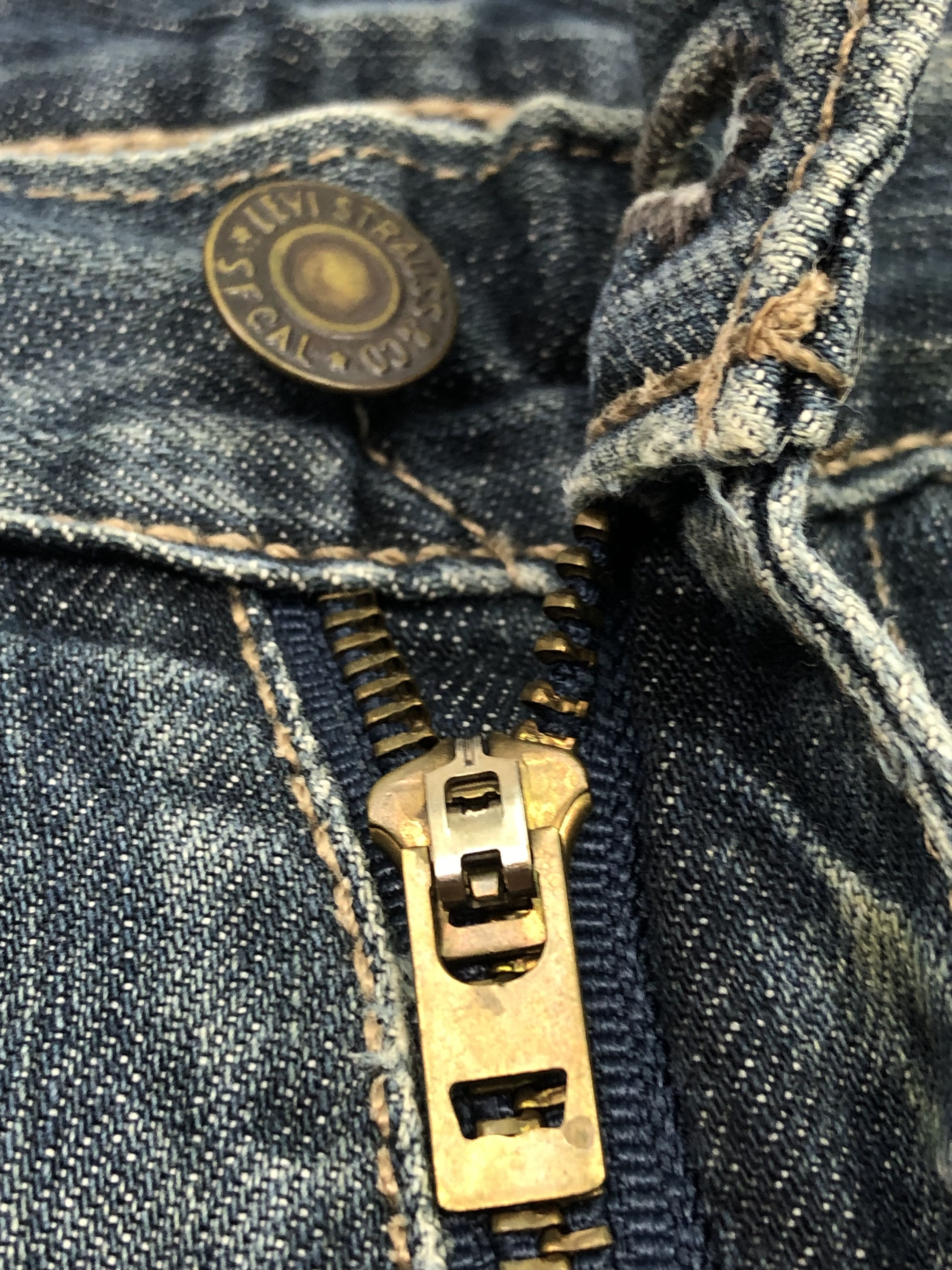 Levi's Vintage Levis 514 Blue Denim DP0317 Size US 32 / EU 48 - 7 Thumbnail
