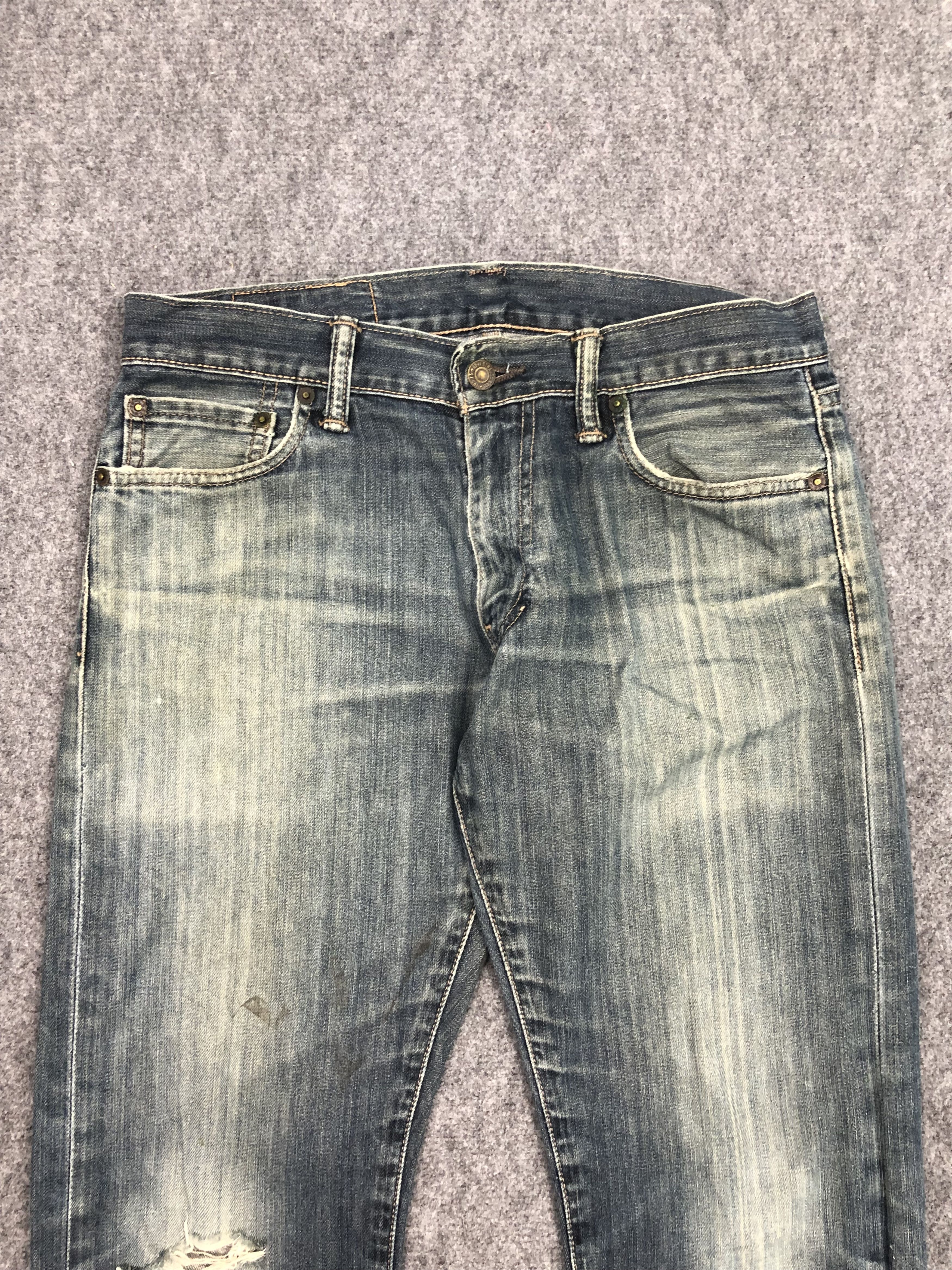 Levi's Vintage Levis 514 Blue Denim DP0317 Size US 32 / EU 48 - 3 Thumbnail