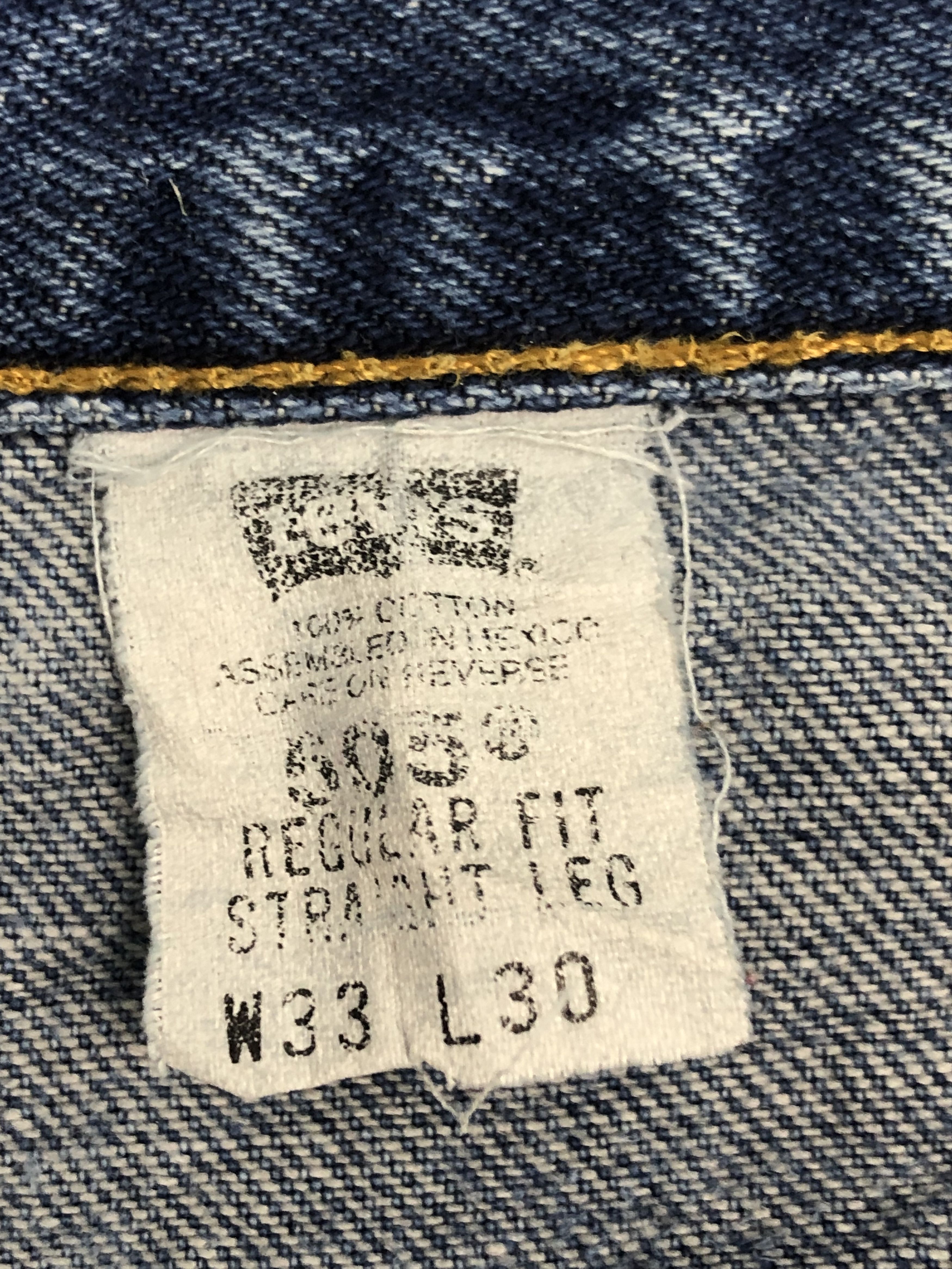 Levi's Vintage Levis 505 Regular Fit Blue Denim DP0329 Size US 32 / EU 48 - 6 Thumbnail