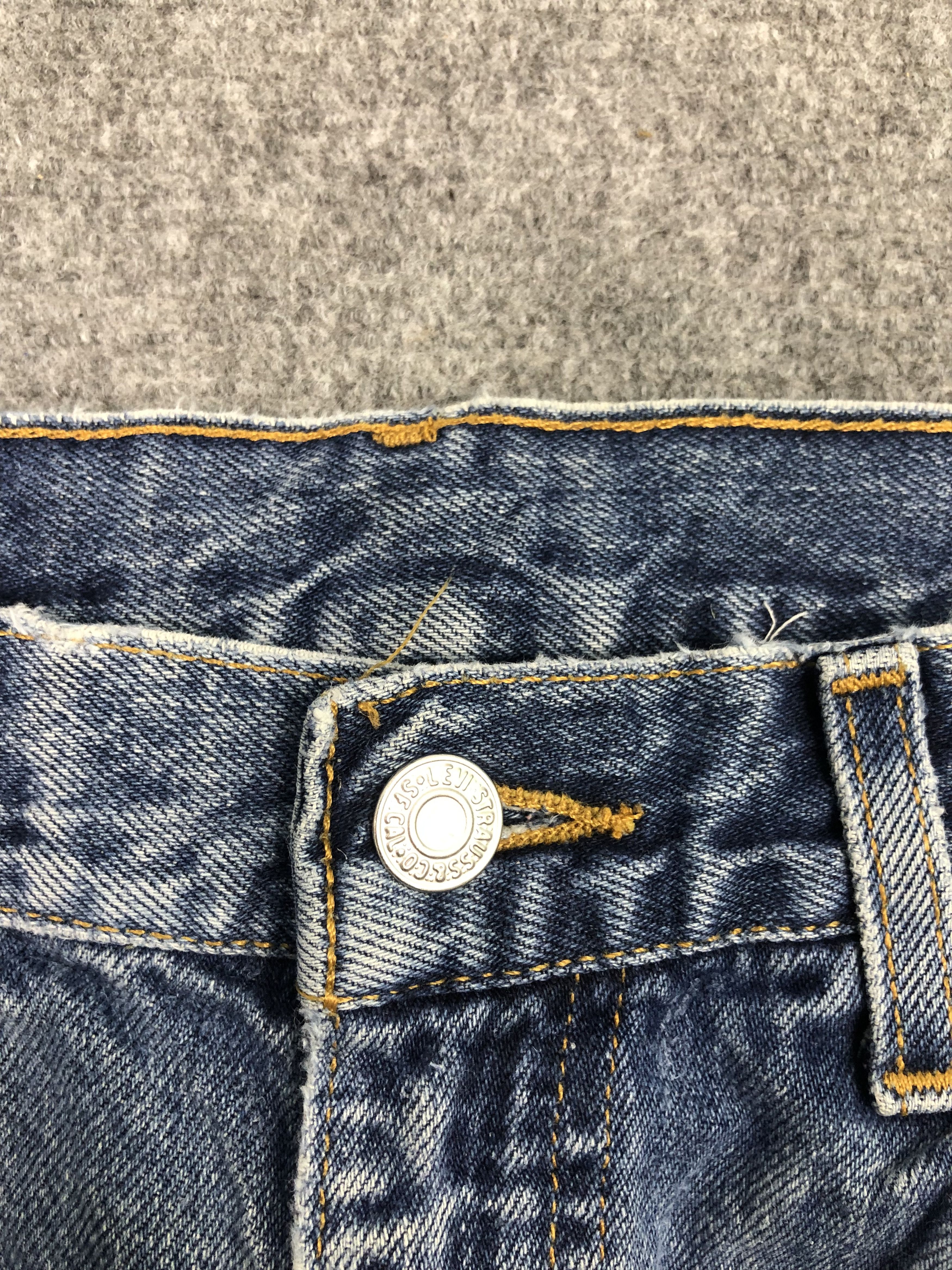 Levi's Vintage Levis 505 Regular Fit Blue Denim DP0329 Size US 32 / EU 48 - 7 Thumbnail