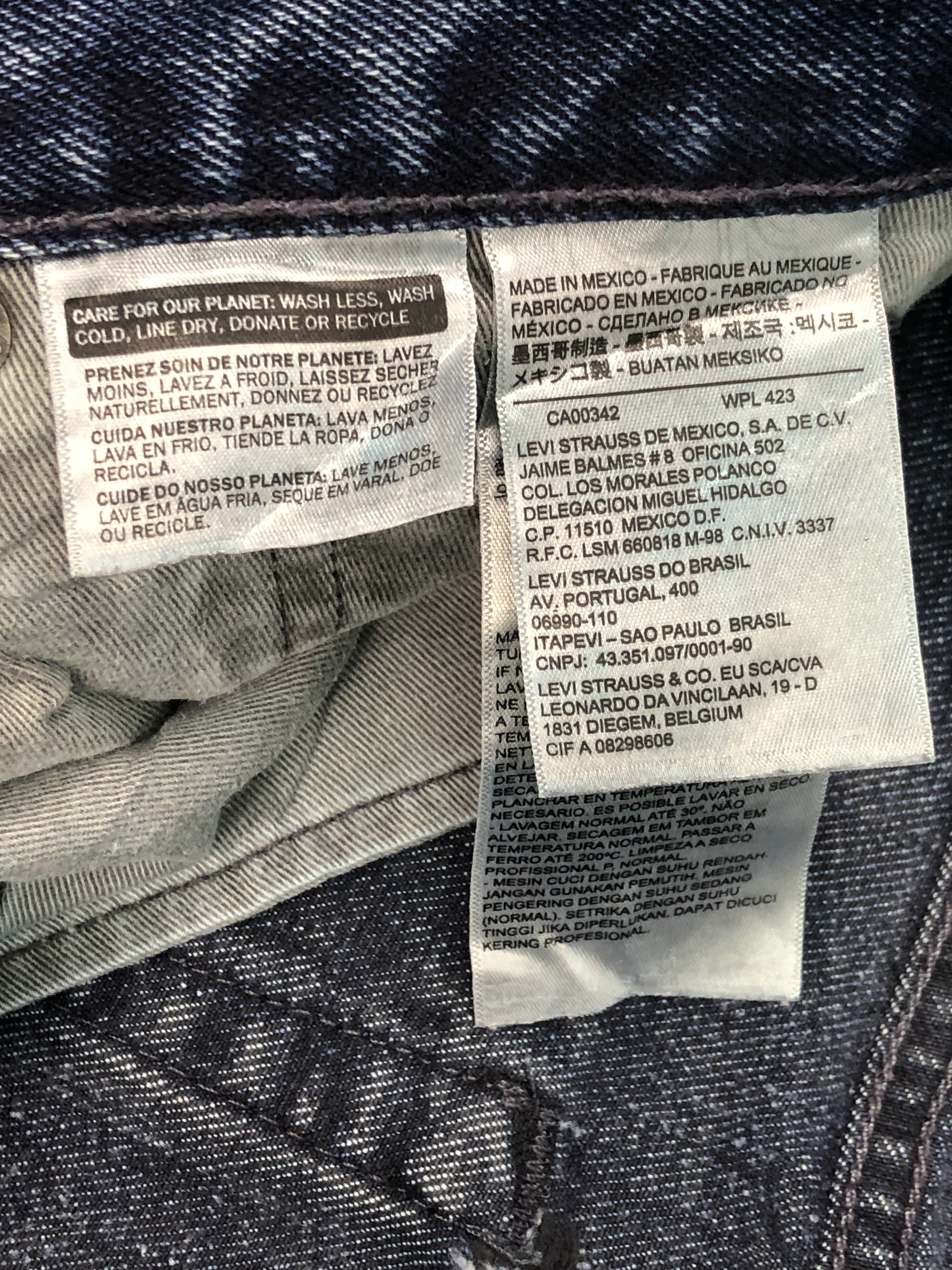 Levi's Vintage Levis Blue Denim Jeans DP0362 Size US 32 / EU 48 - 8 Thumbnail