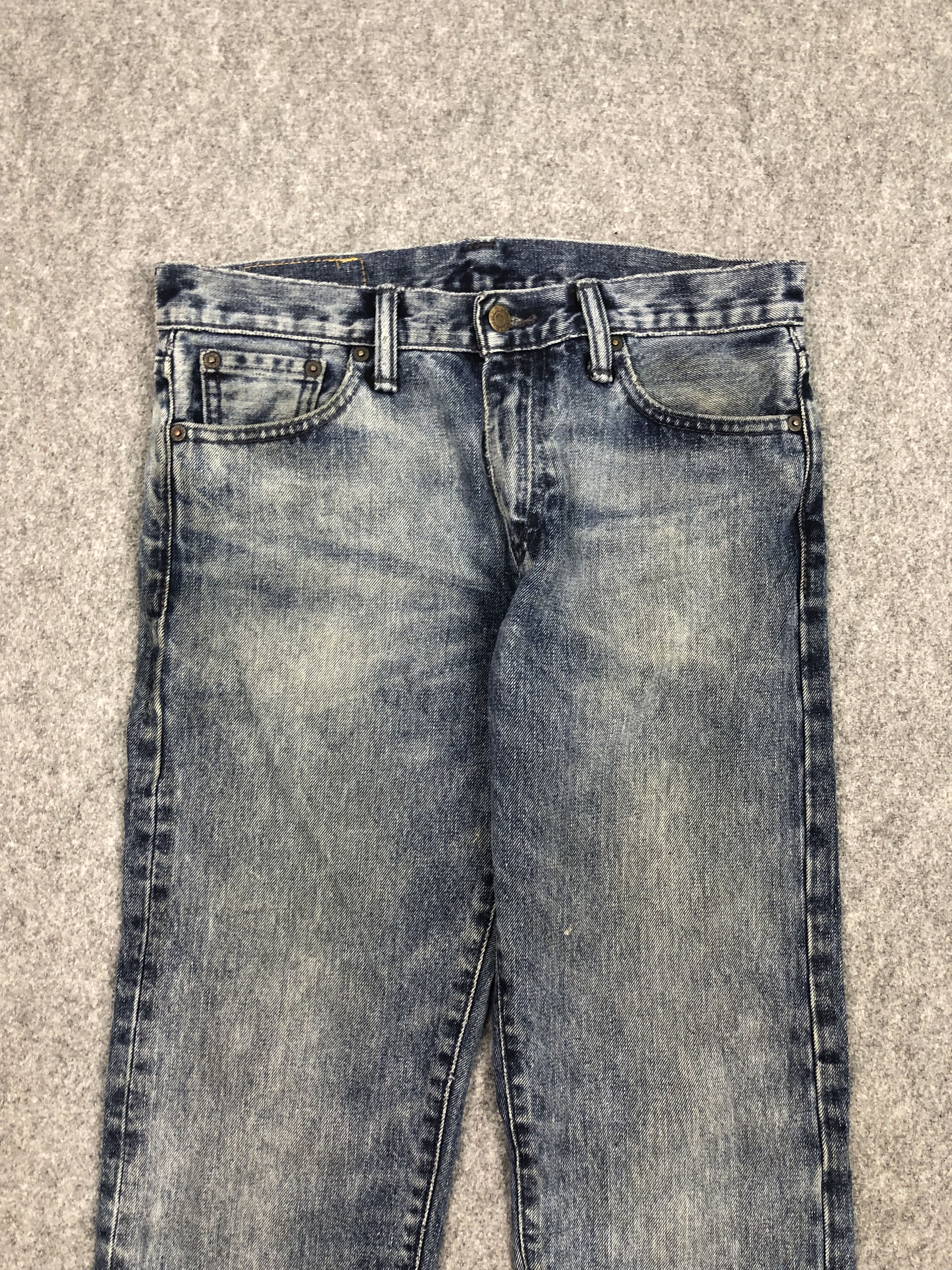 Levi's Vintage Levis Blue Denim Jeans DP0362 Size US 32 / EU 48 - 3 Thumbnail