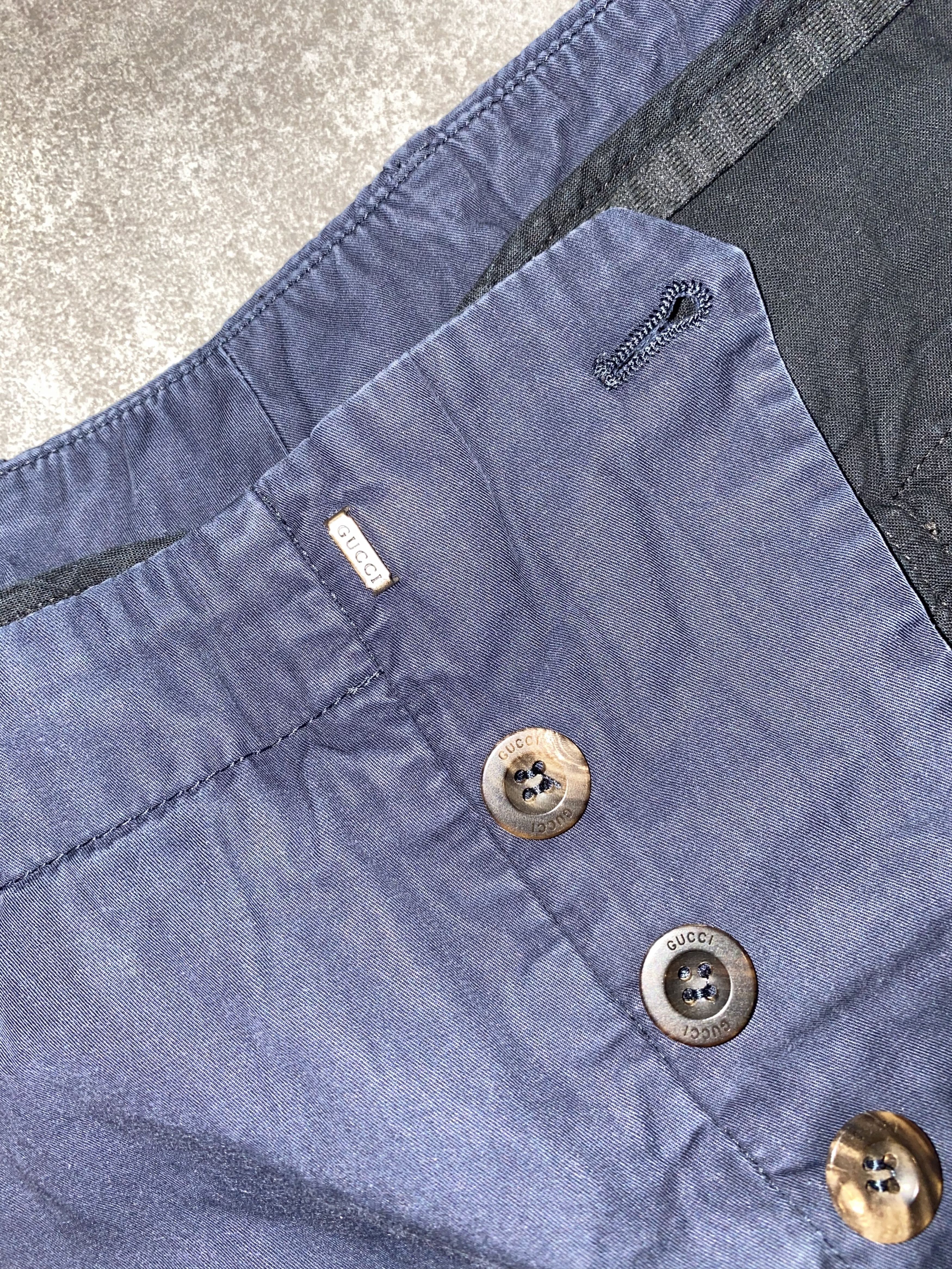 Gucci SS10 Gucci Dark Navy Casual Pants Size US 38 / EU 54 - 11 Thumbnail