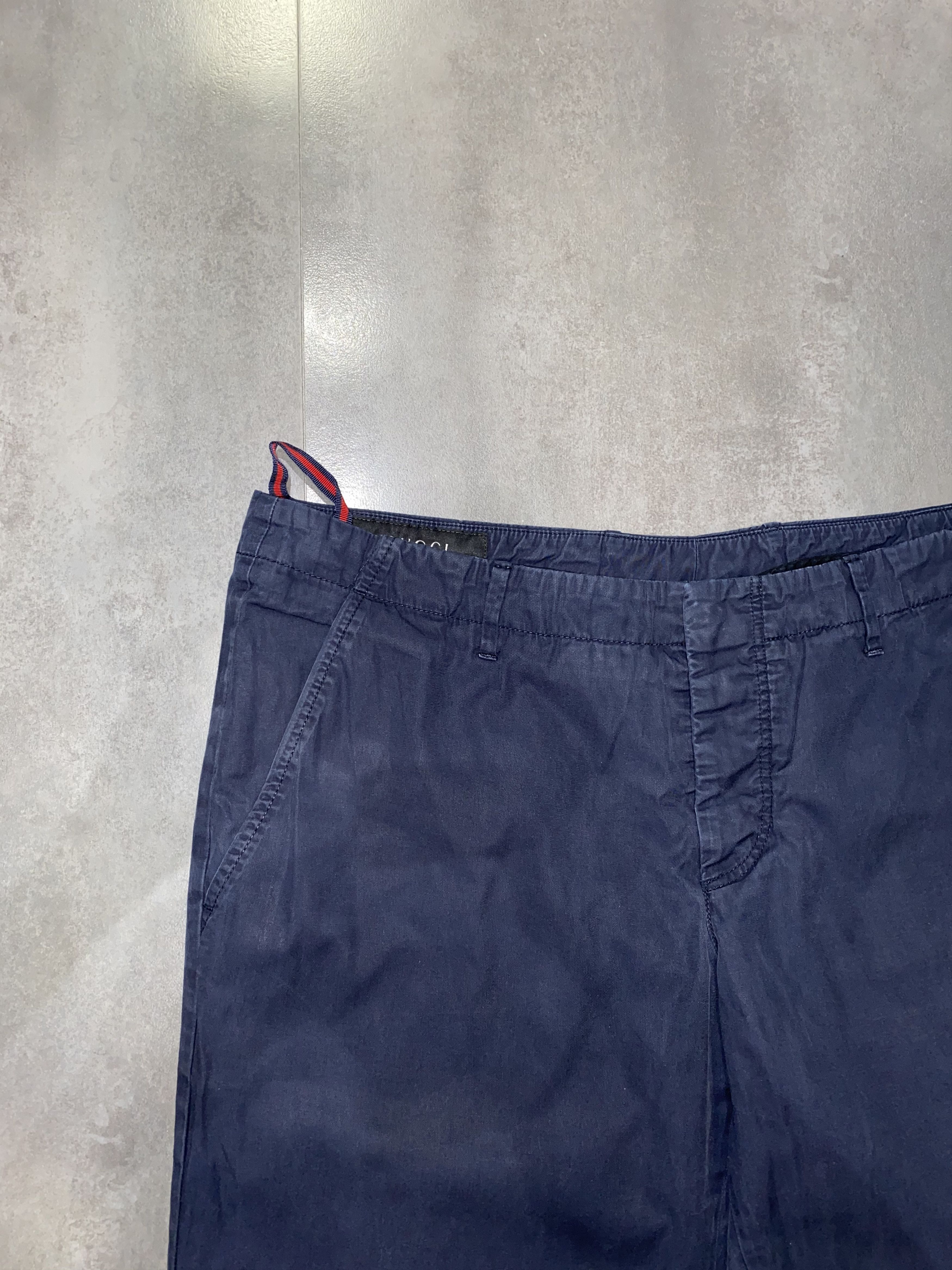 Gucci SS10 Gucci Dark Navy Casual Pants Size US 38 / EU 54 - 7 Thumbnail
