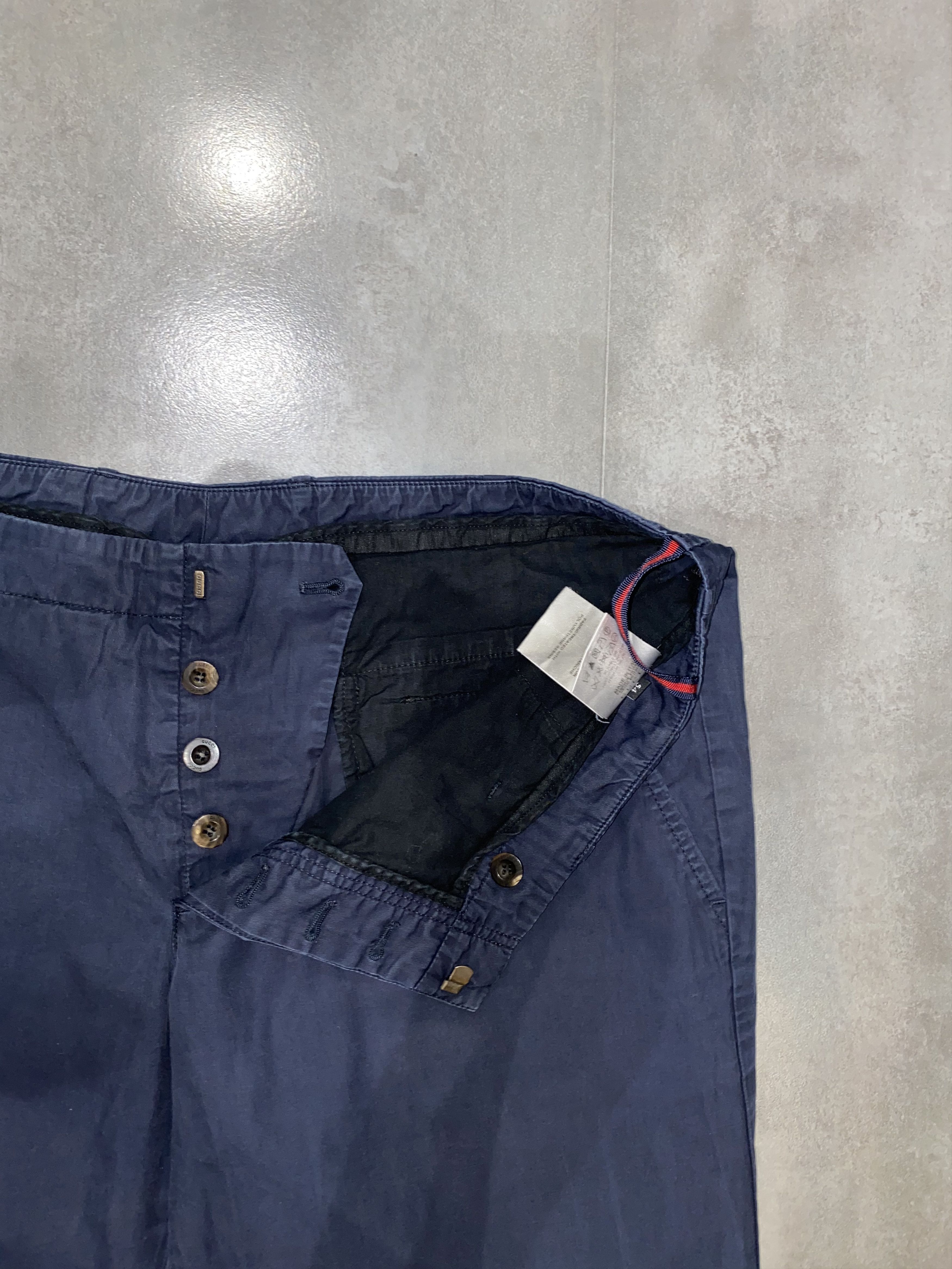 Gucci SS10 Gucci Dark Navy Casual Pants Size US 38 / EU 54 - 12 Thumbnail
