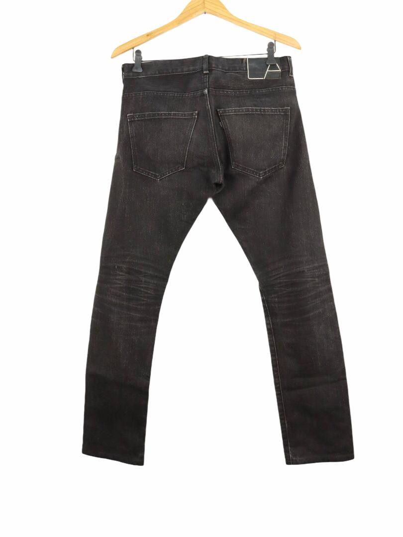 Lad Musician RARE! SAMPLE LAD MUSICIAN Silver Black Hybrid Cotton Pant Size US 31 - 3 Thumbnail