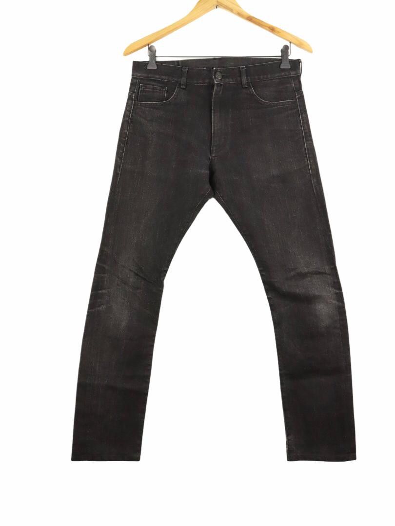 Lad Musician RARE! SAMPLE LAD MUSICIAN Silver Black Hybrid Cotton Pant Size US 31 - 4 Thumbnail