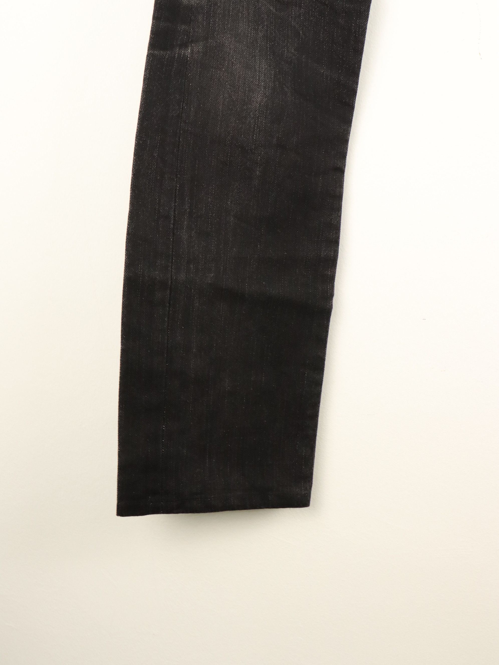 Lad Musician RARE! SAMPLE LAD MUSICIAN Silver Black Hybrid Cotton Pant Size US 31 - 12 Thumbnail