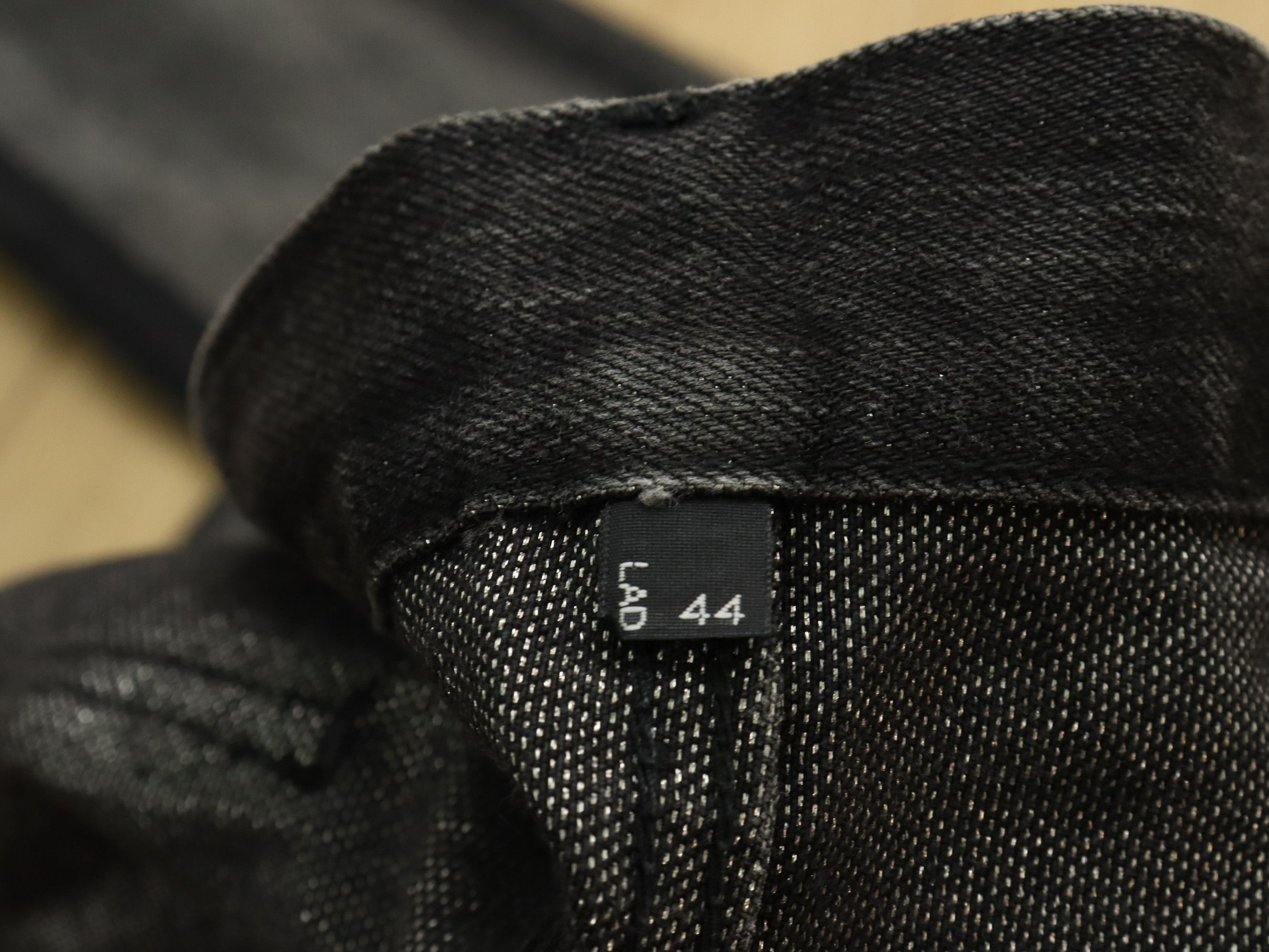 Lad Musician RARE! SAMPLE LAD MUSICIAN Silver Black Hybrid Cotton Pant Size US 31 - 16 Thumbnail