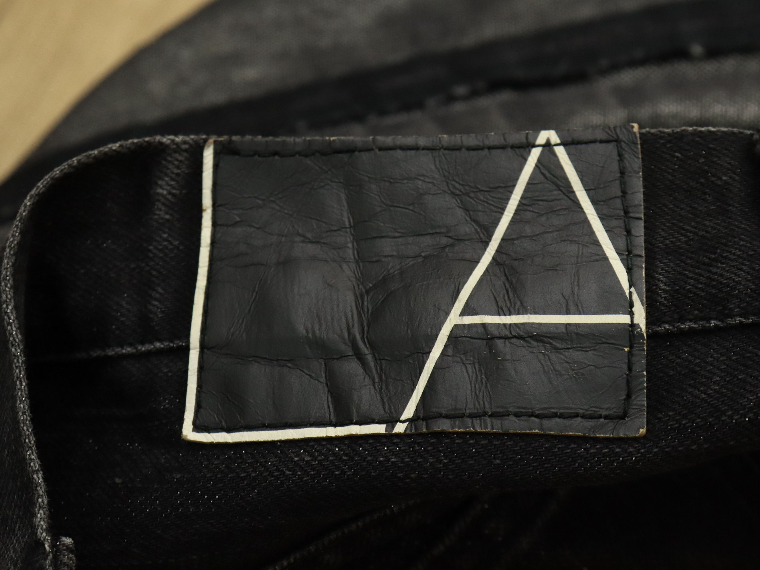 Lad Musician RARE! SAMPLE LAD MUSICIAN Silver Black Hybrid Cotton Pant Size US 31 - 15 Thumbnail
