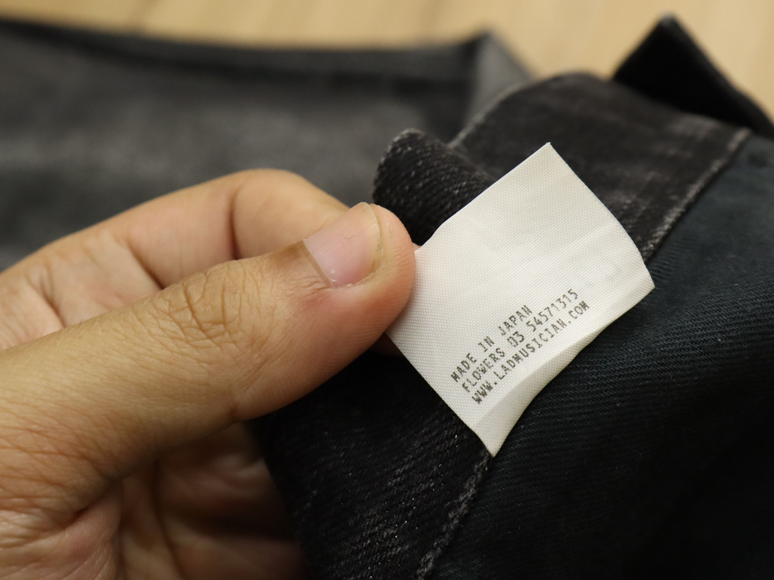 Lad Musician RARE! SAMPLE LAD MUSICIAN Silver Black Hybrid Cotton Pant Size US 31 - 19 Thumbnail
