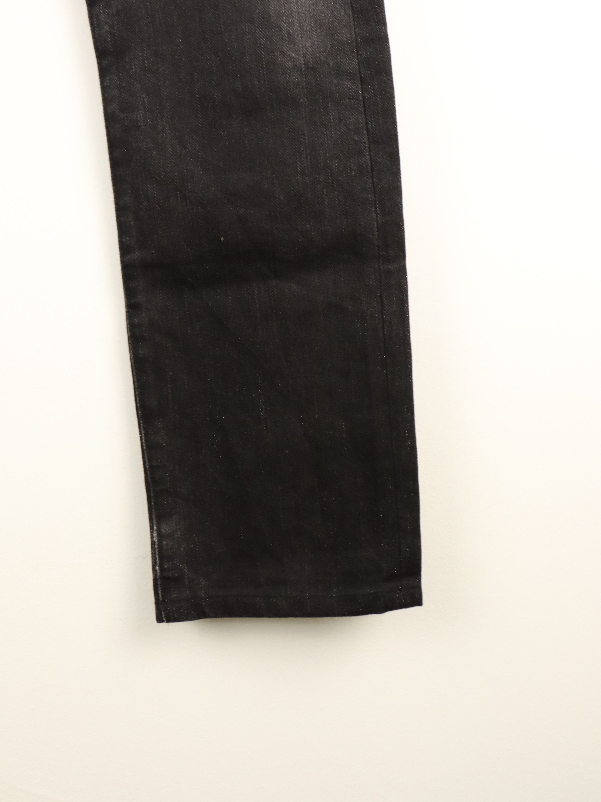 Lad Musician RARE! SAMPLE LAD MUSICIAN Silver Black Hybrid Cotton Pant Size US 31 - 13 Thumbnail