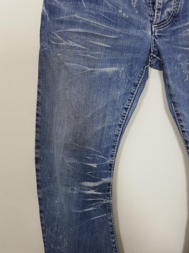 BUFFALO BOBS BUFFALO BOBS Curved Legs Blast Denim Jeans Pants Size US 32 / EU 48 - 5 Thumbnail