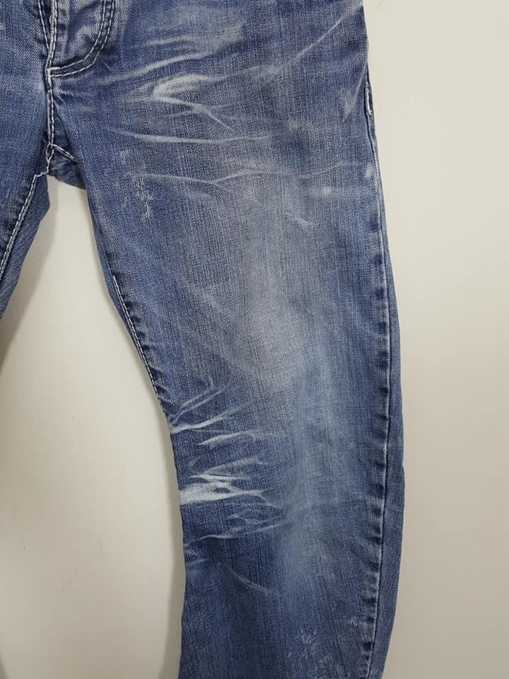 BUFFALO BOBS BUFFALO BOBS Curved Legs Blast Denim Jeans Pants Size US 32 / EU 48 - 6 Thumbnail