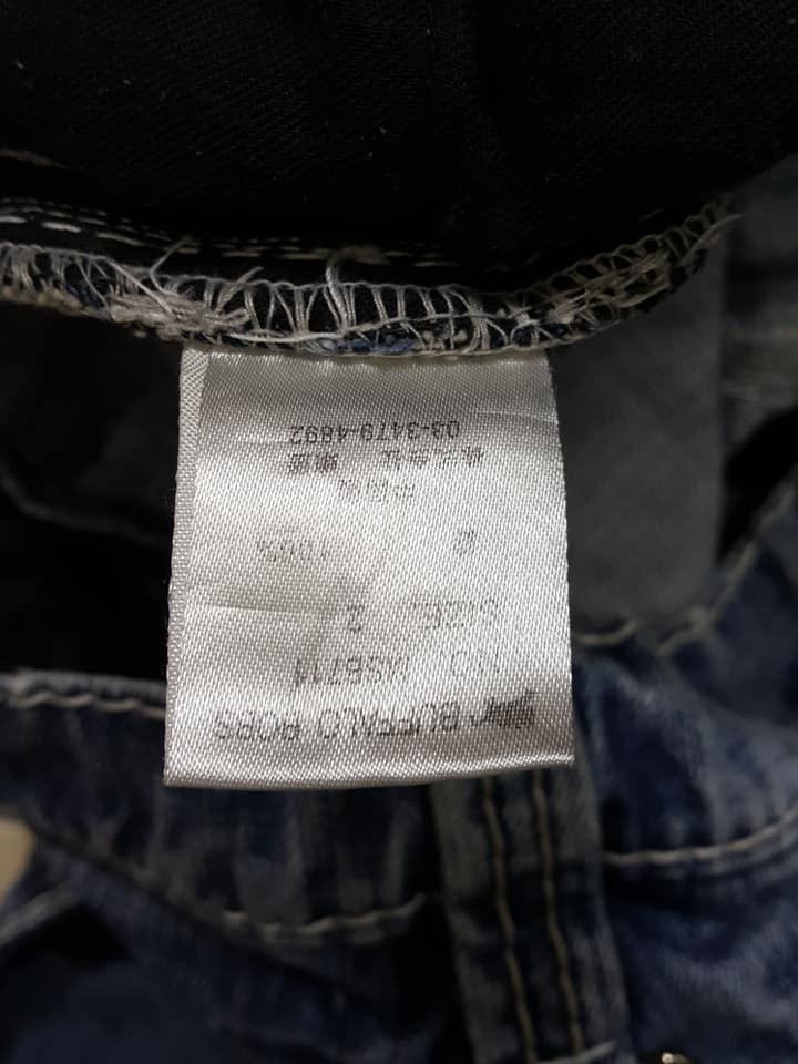 BUFFALO BOBS BUFFALO BOBS Curved Legs Blast Denim Jeans Pants Size US 32 / EU 48 - 12 Thumbnail