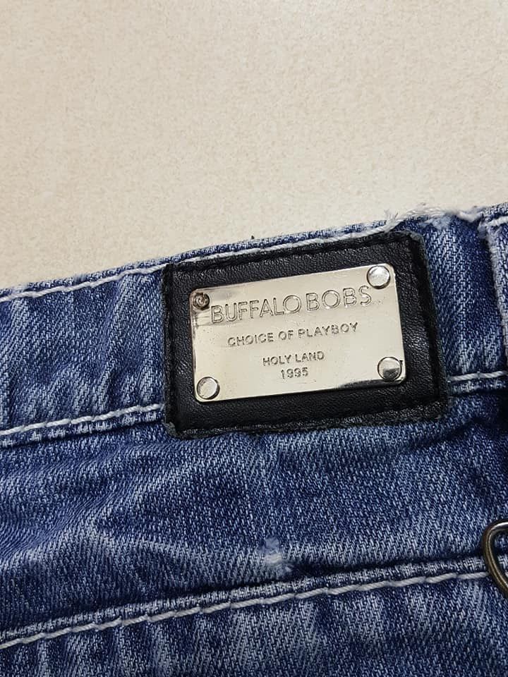 BUFFALO BOBS BUFFALO BOBS Curved Legs Blast Denim Jeans Pants Size US 32 / EU 48 - 11 Thumbnail