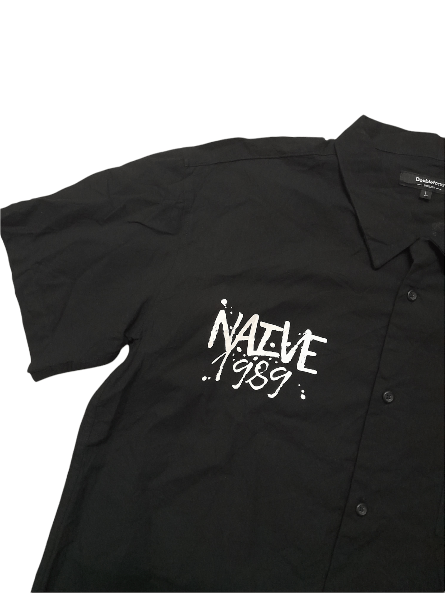 Japanese Brand × Seditionaries Double Focus Naive Japan Peom Punk Shirt (D657) Size US L / EU 52-54 / 3 - 4 Thumbnail