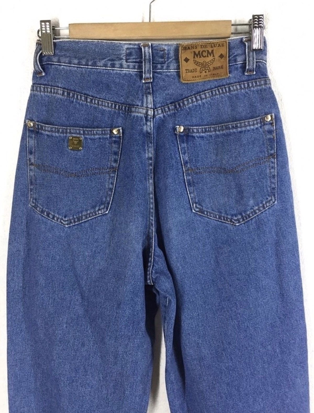 MCM × Vintage Vintage MCM Hight Waist Side Taper Jeans Size US 28 / EU 44 - 5 Thumbnail
