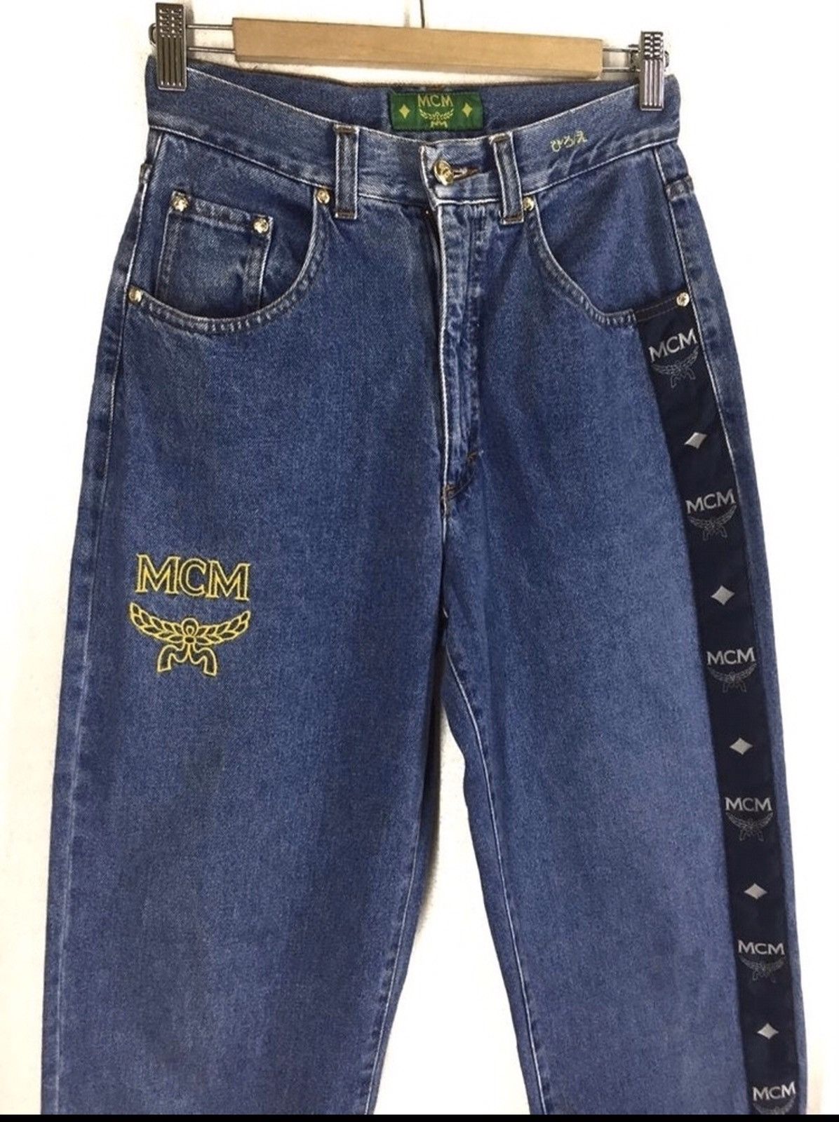 Vintage MCM Hight Waist Side Taper Jeans