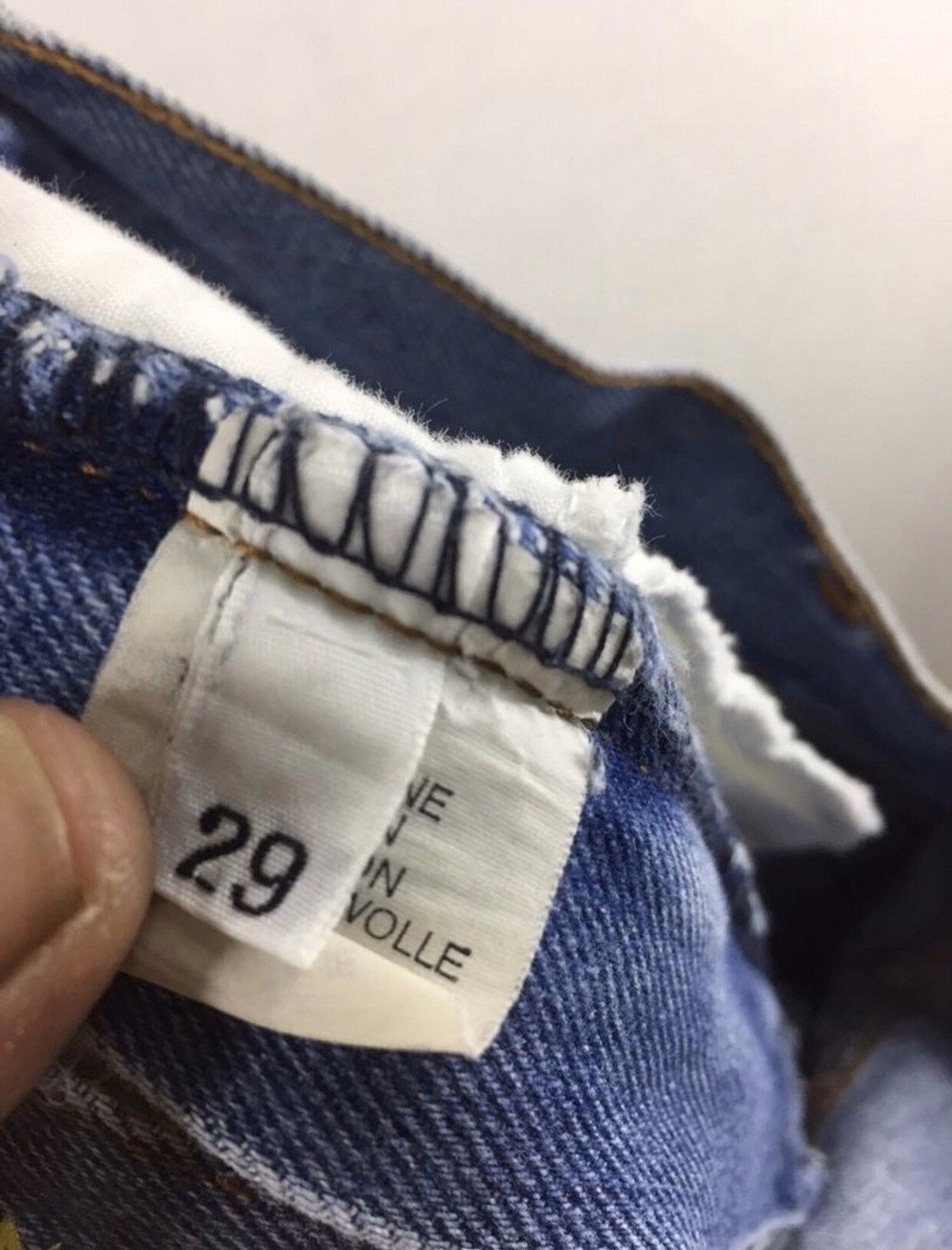 MCM × Vintage Vintage MCM Hight Waist Side Taper Jeans Size US 28 / EU 44 - 9 Thumbnail