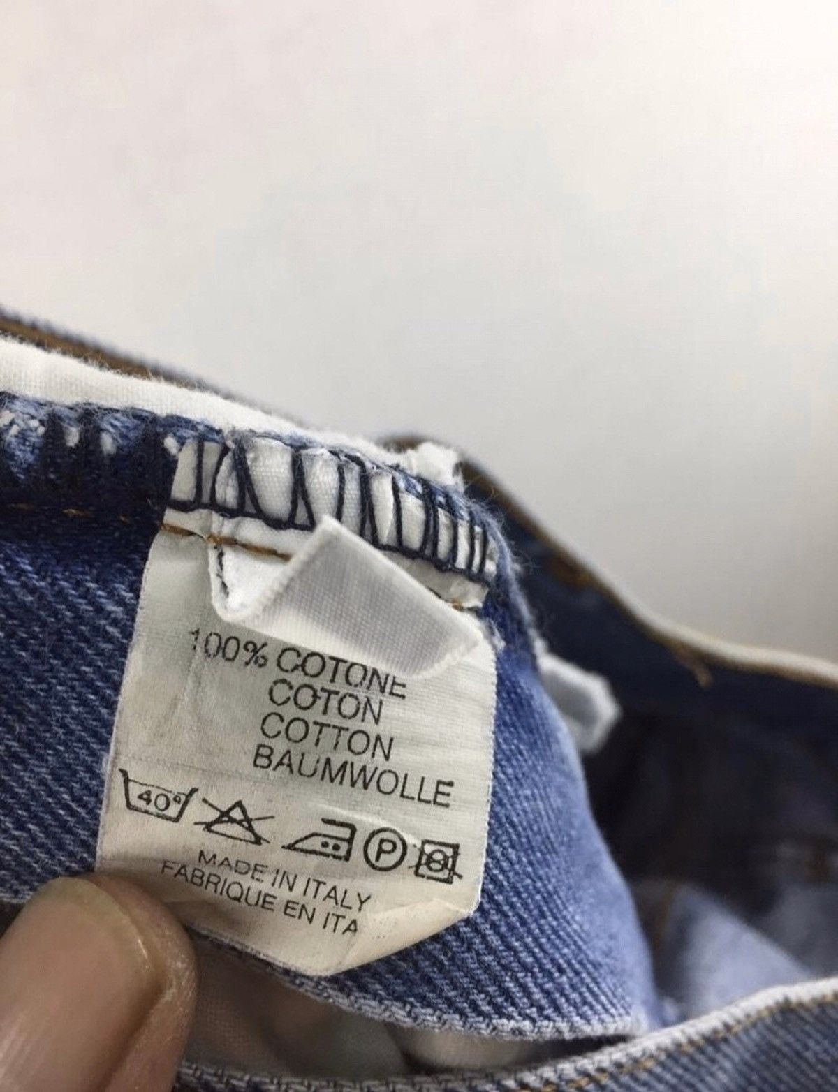 MCM × Vintage Vintage MCM Hight Waist Side Taper Jeans Size US 28 / EU 44 - 8 Thumbnail