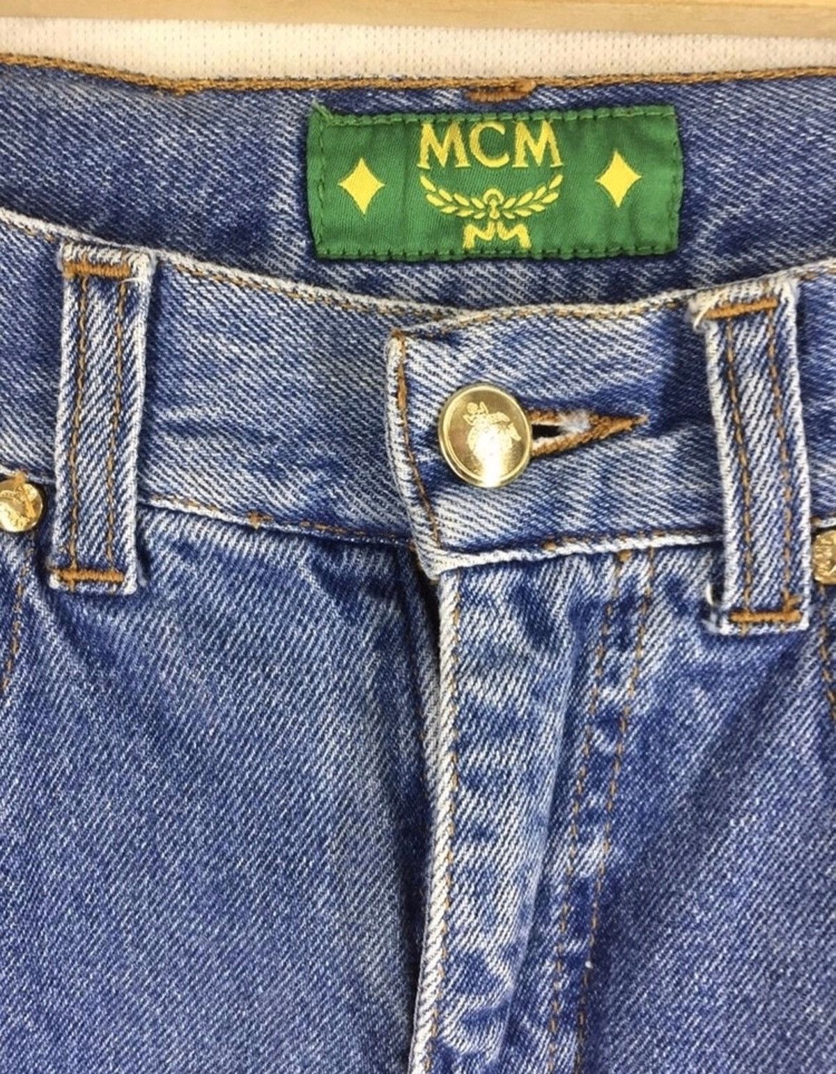 MCM × Vintage Vintage MCM Hight Waist Side Taper Jeans Size US 28 / EU 44 - 7 Thumbnail
