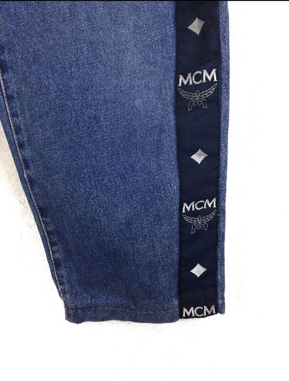 MCM × Vintage Vintage MCM Hight Waist Side Taper Jeans Size US 28 / EU 44 - 3 Thumbnail