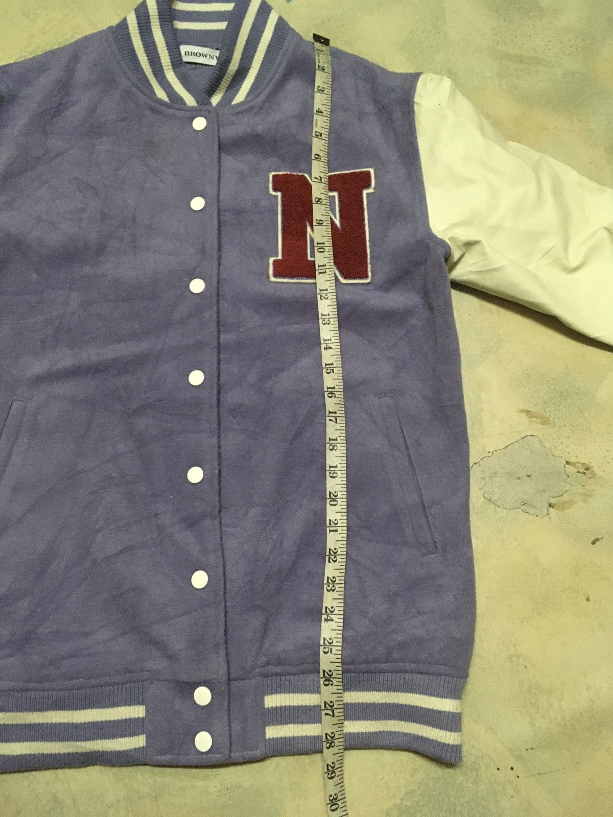 Japanese Brand Japanese Brand Browny Varsity Jacket Size US L / EU 52-54 / 3 - 11 Thumbnail