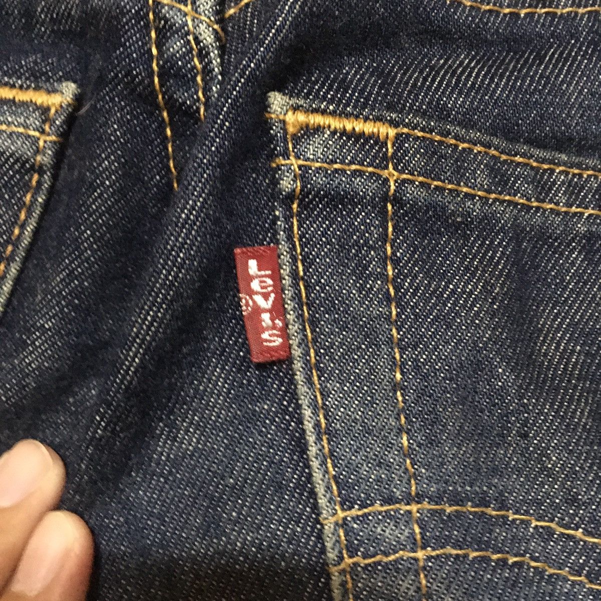 Levi's Levi’s 550 Bootcut bell bottom dark blue denim Size US 26 / EU 42 - 3 Thumbnail
